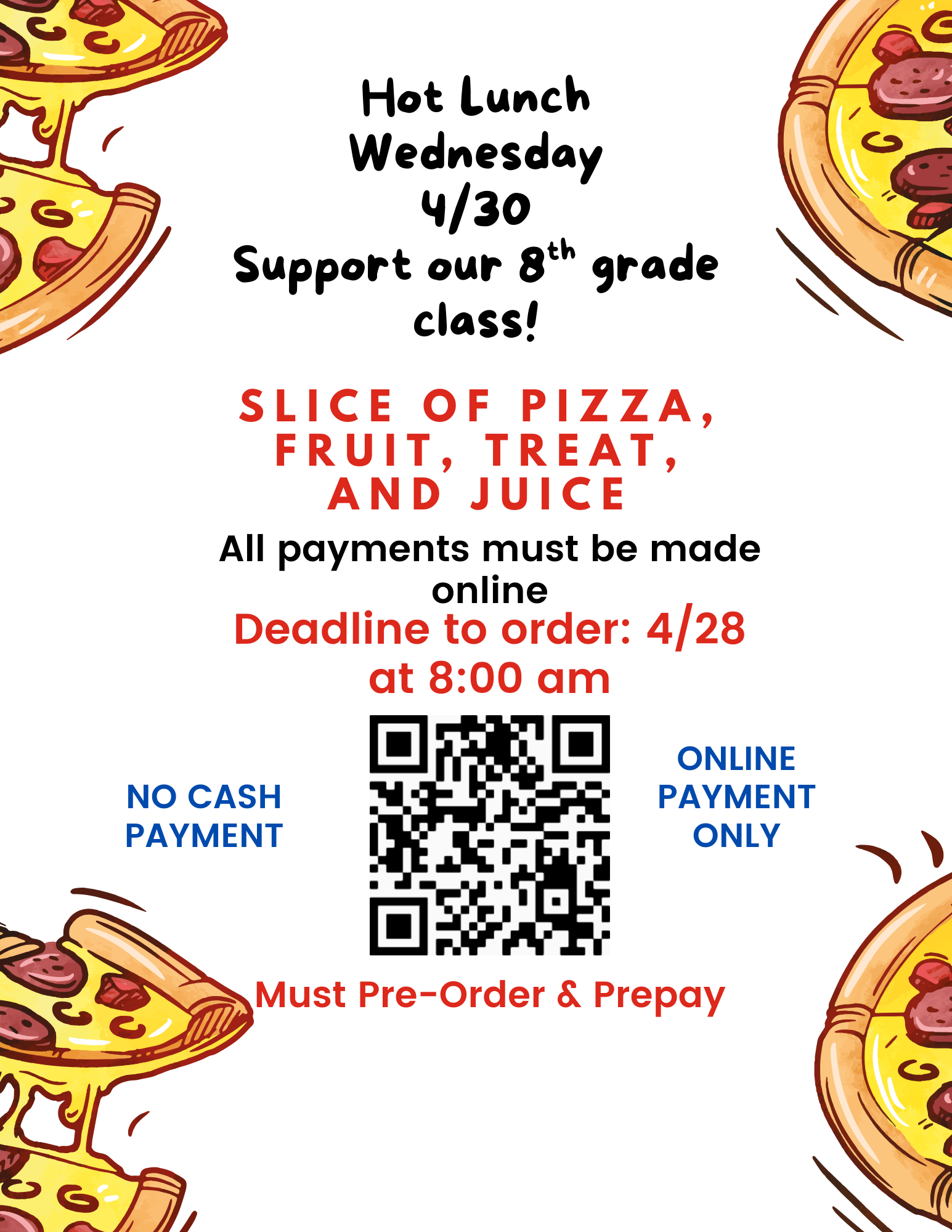 Campaign cover image for 4/30 Hot Lunch