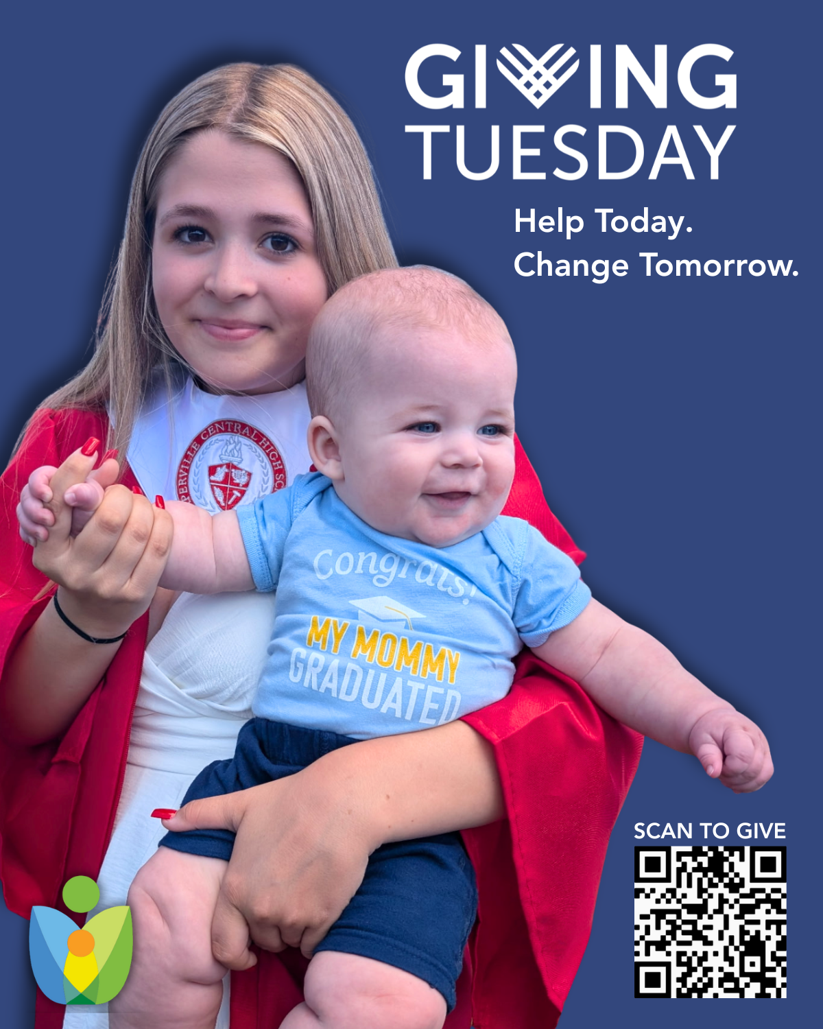 Campaign cover image for Teen Parent Connection - Giving Tuesday
