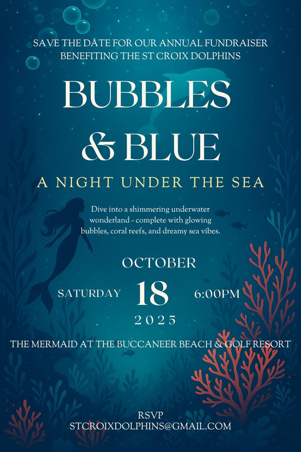 Campaign cover image for Bubbles & Blue " A Night Under the Sea"