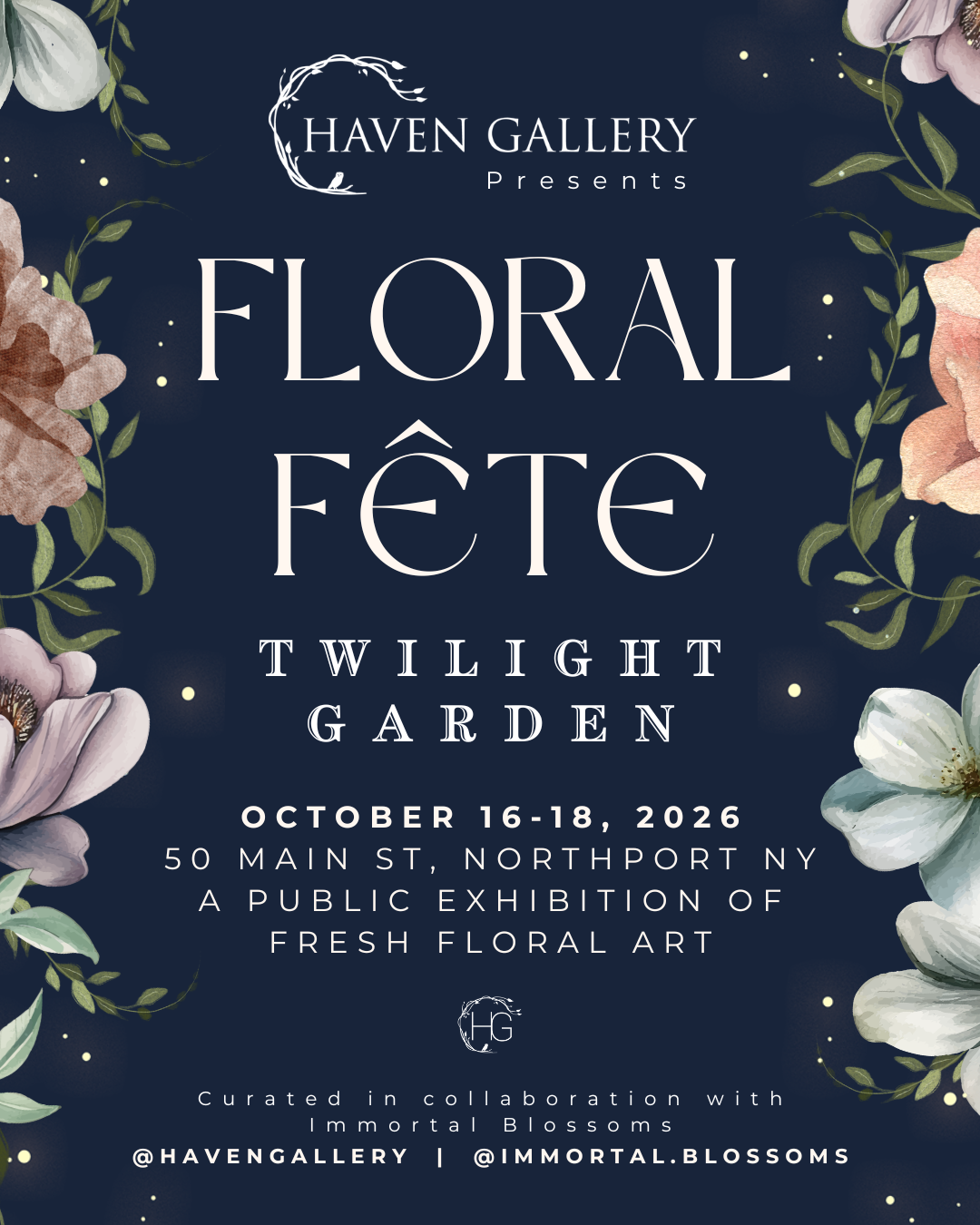 Campaign cover image for People’s Choice Award: Floral Fête at Haven Gallery
