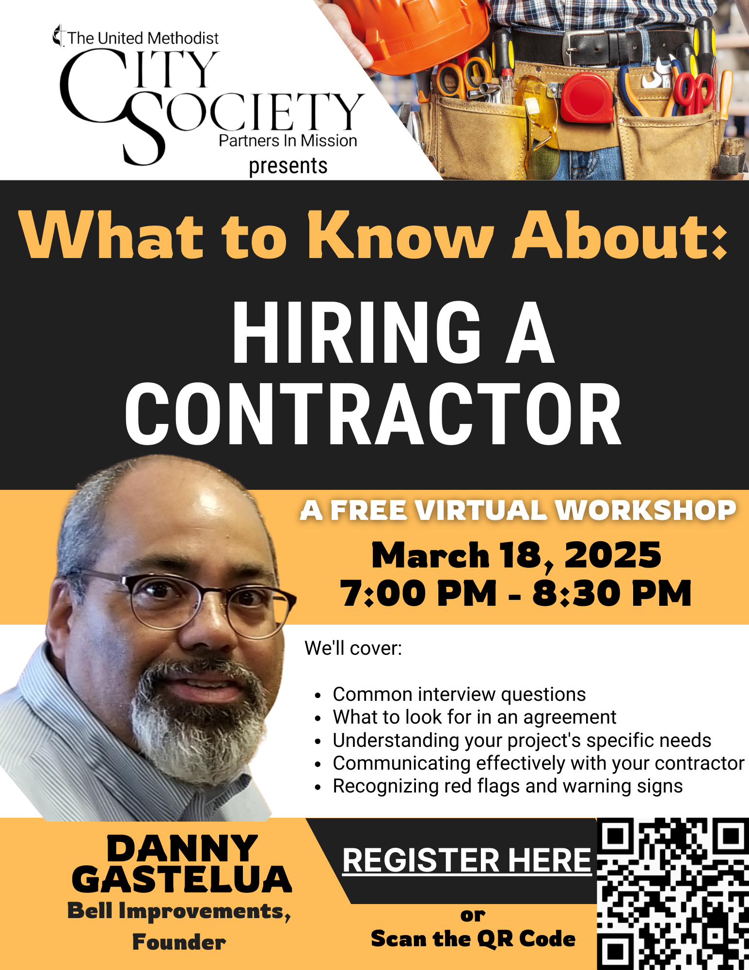 Campaign cover image for What to Know About: Hiring A Contractor