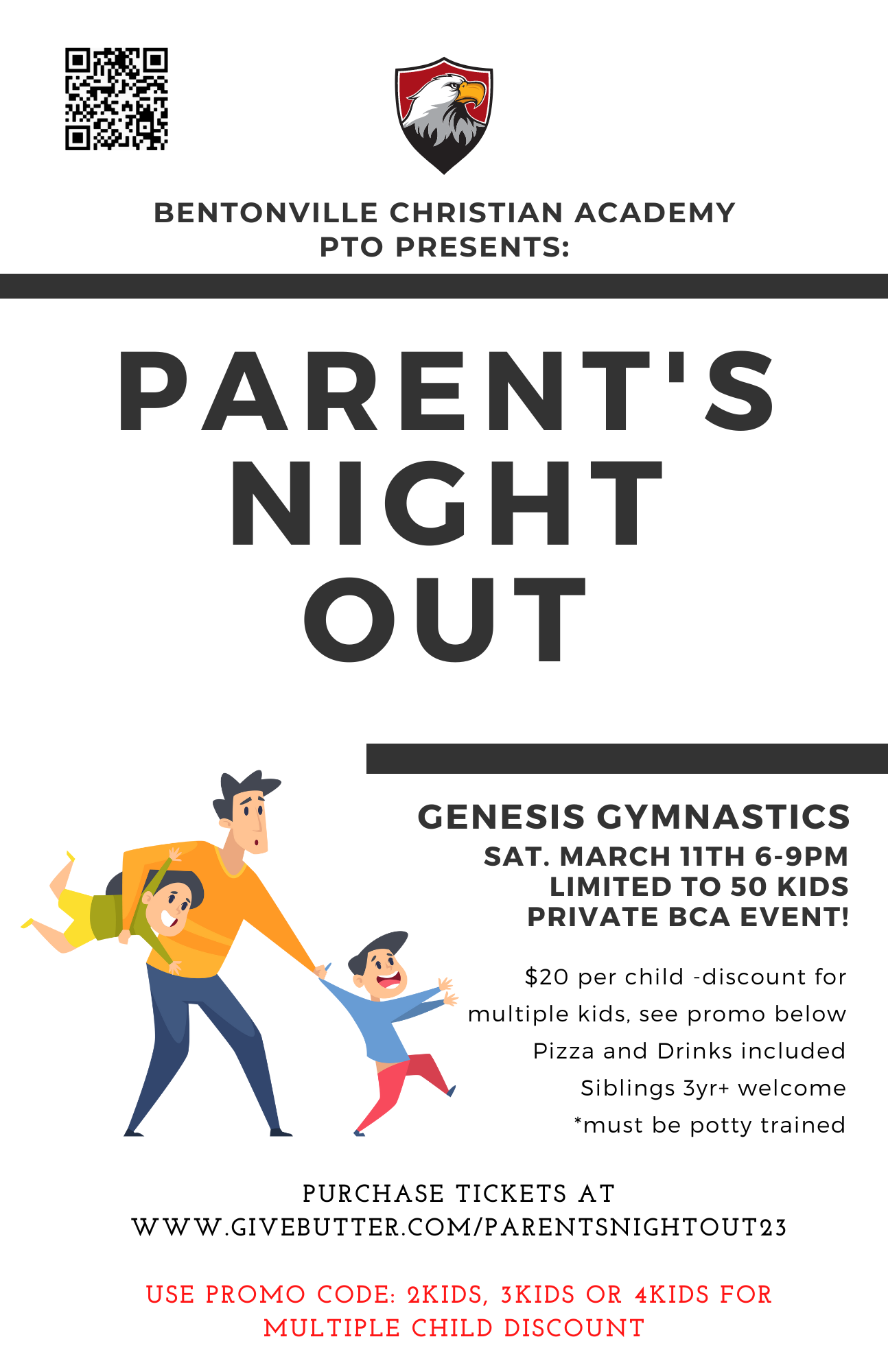 Campaign cover image for Parent's Night Out