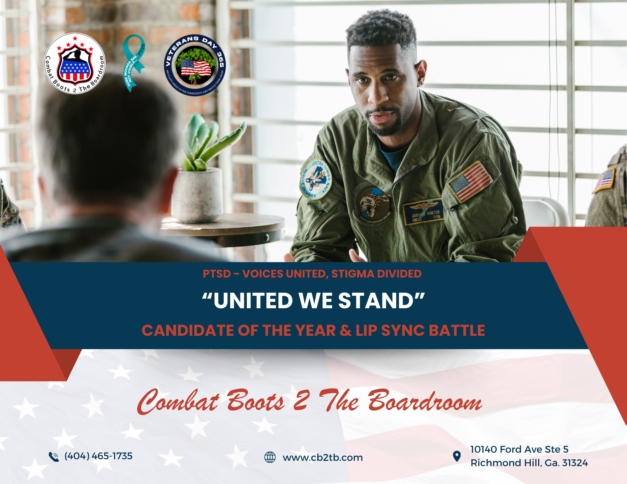 Campaign cover image for CB2TB "United We Stand" Campaign 2024