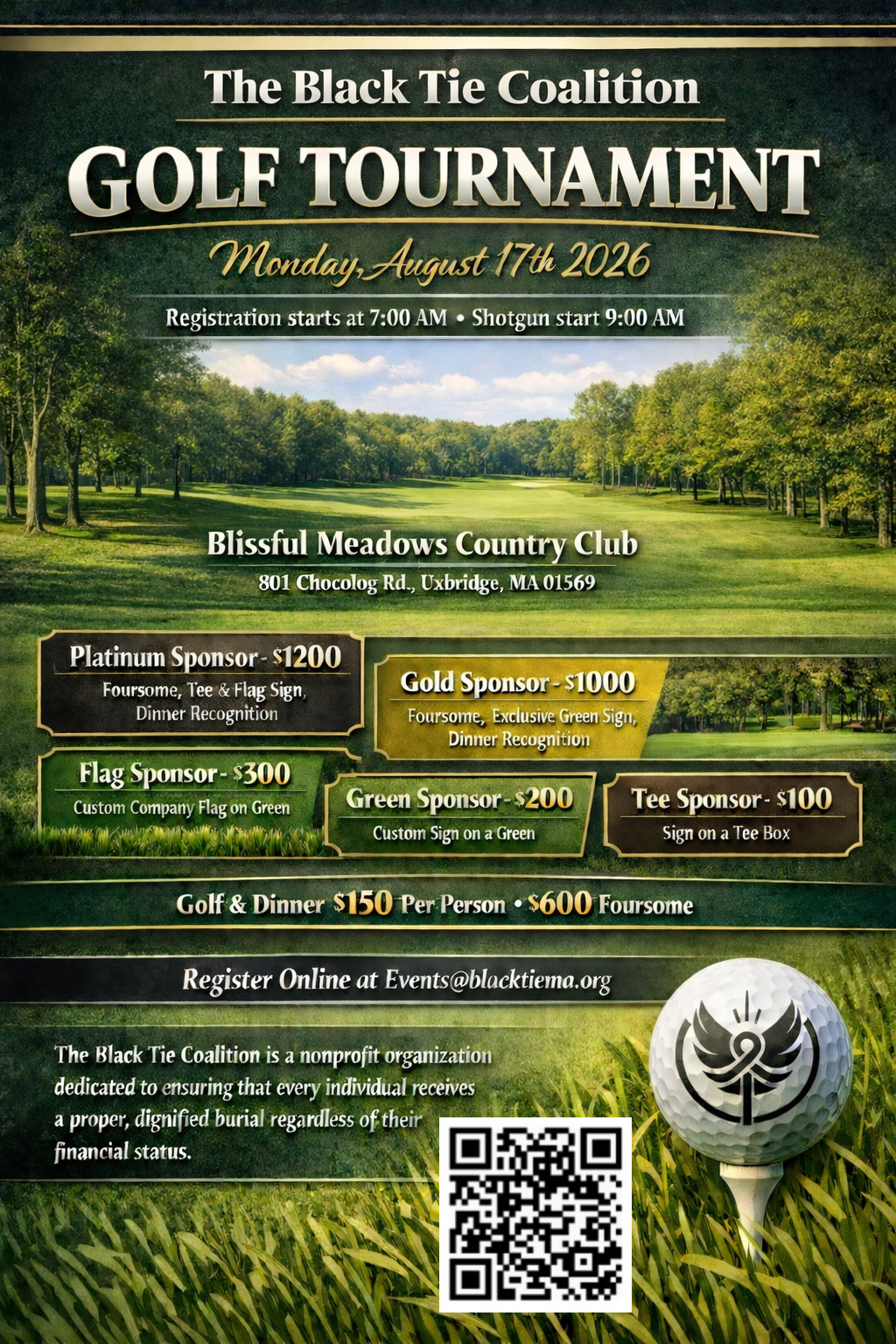 Campaign cover image for Black Tie Coalition -  Golf Tournament