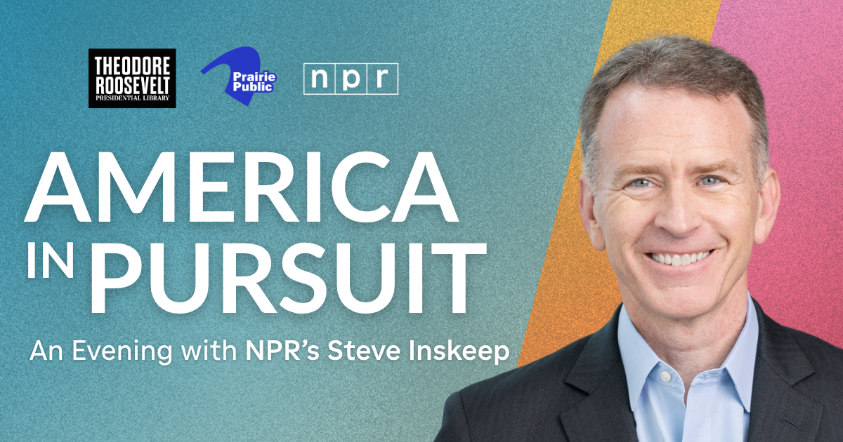 Campaign cover image for America In Pursuit: An Evening with NPR's Steve Inskeep