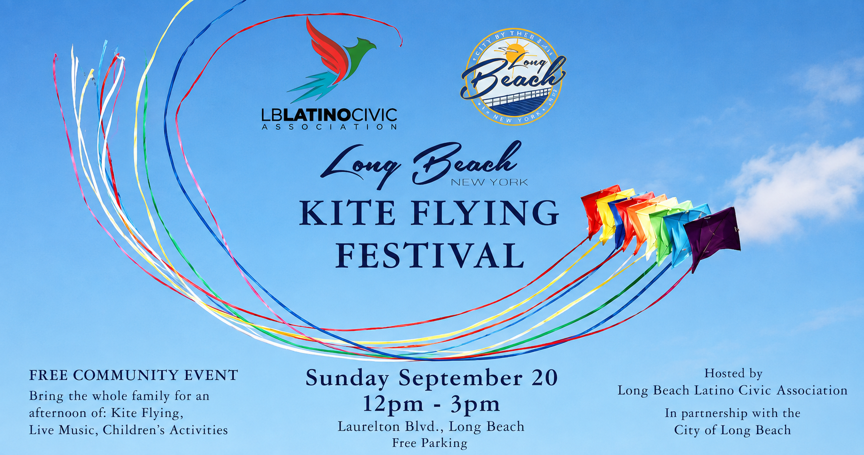 Campaign cover image for Long Beach Latino Civic Association's 5th Annual Kite Flying Festival
