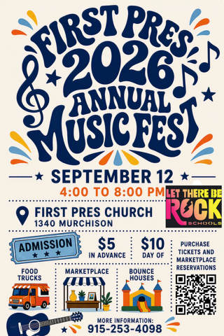 Campaign cover image for First Pres 2026 Music Fest