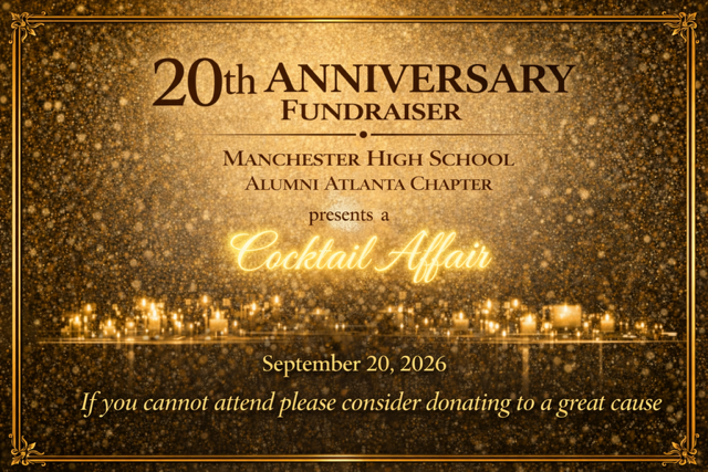 Campaign cover image for Manchester High School 20th Anniversary Fundraiser