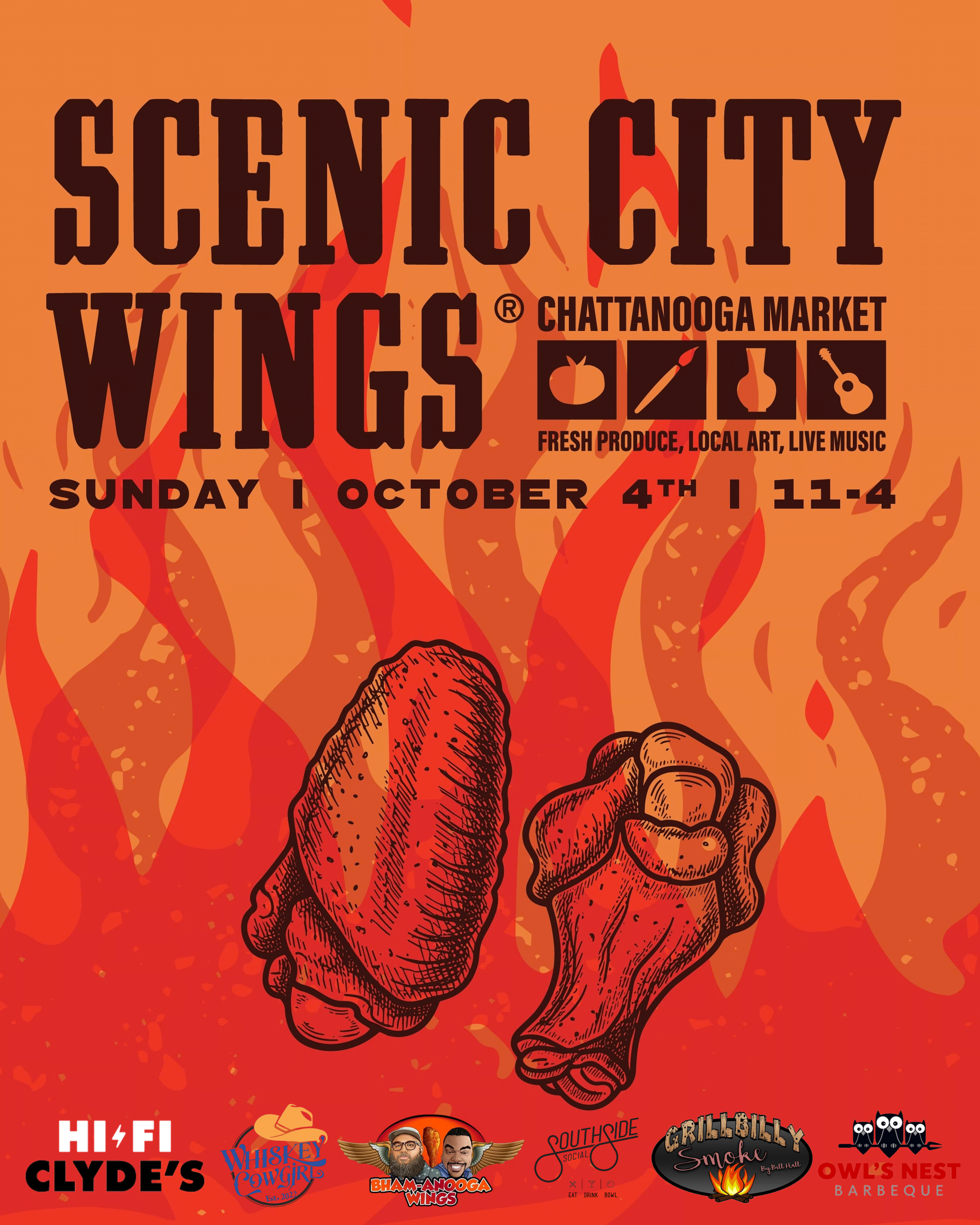 Campaign cover image for Scenic City Wings 2026