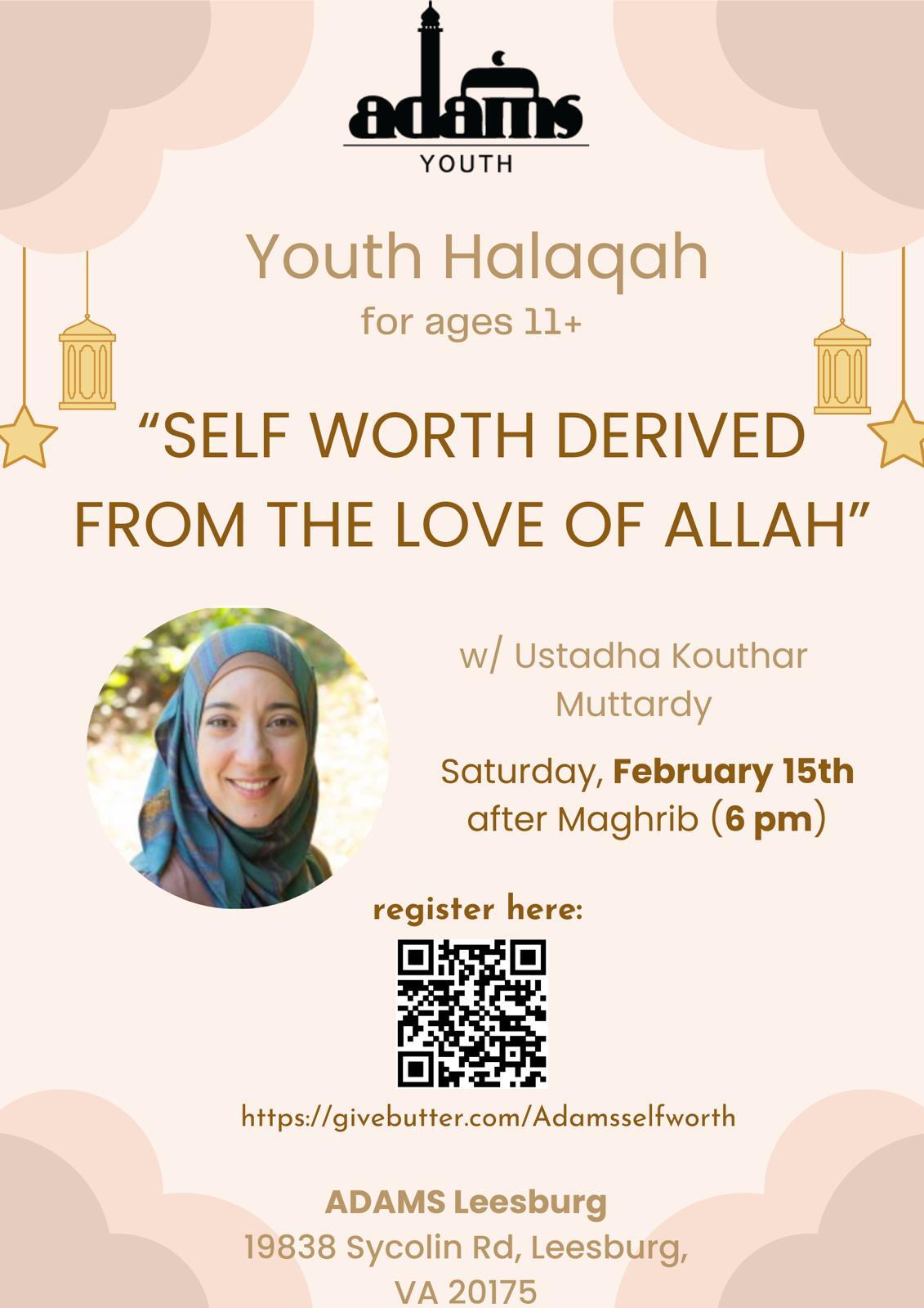Campaign cover image for Adams Leesburg Youth Halaqah w Ustadha Khouthar