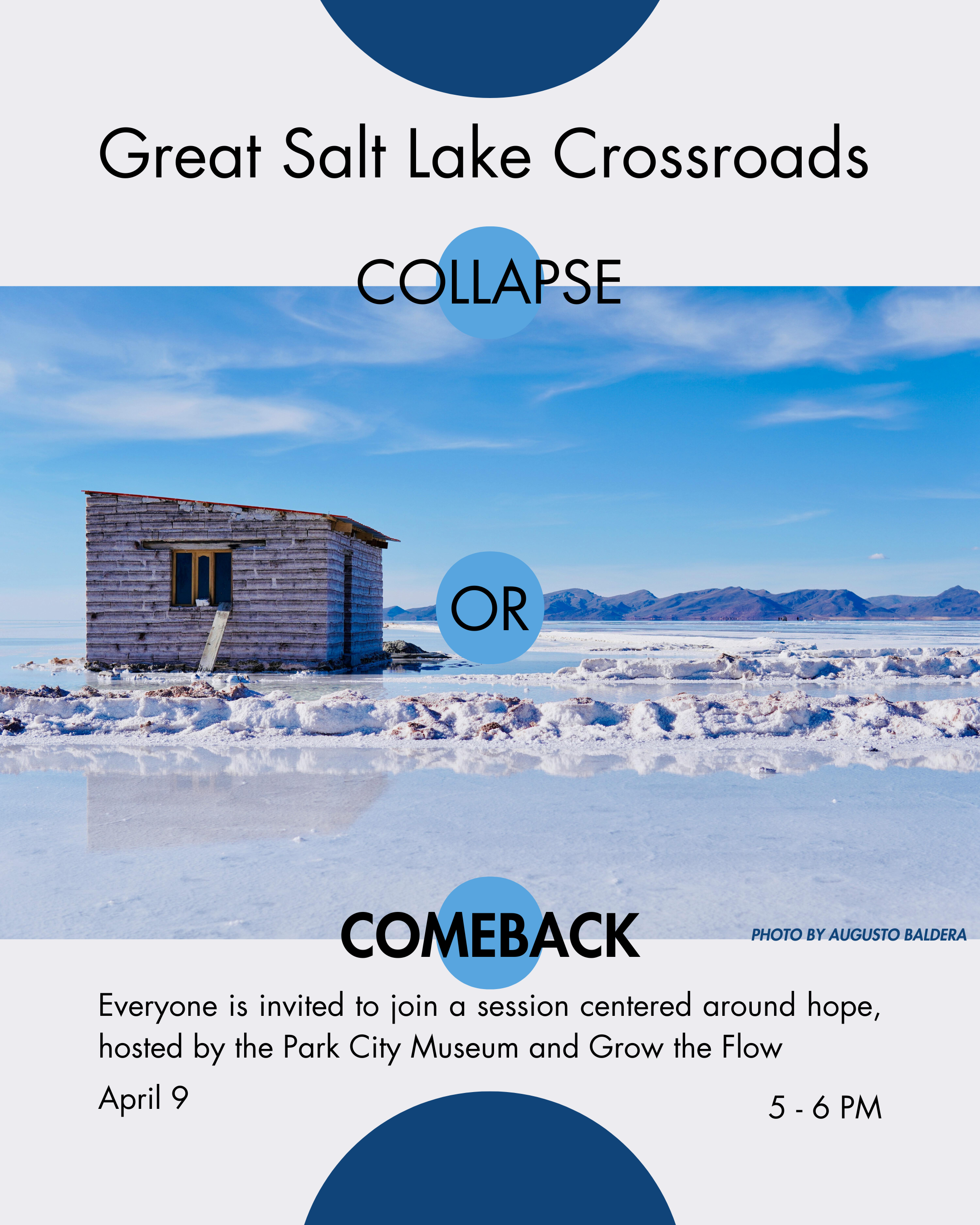 Campaign cover image for Collapse or Comeback - Volunteer