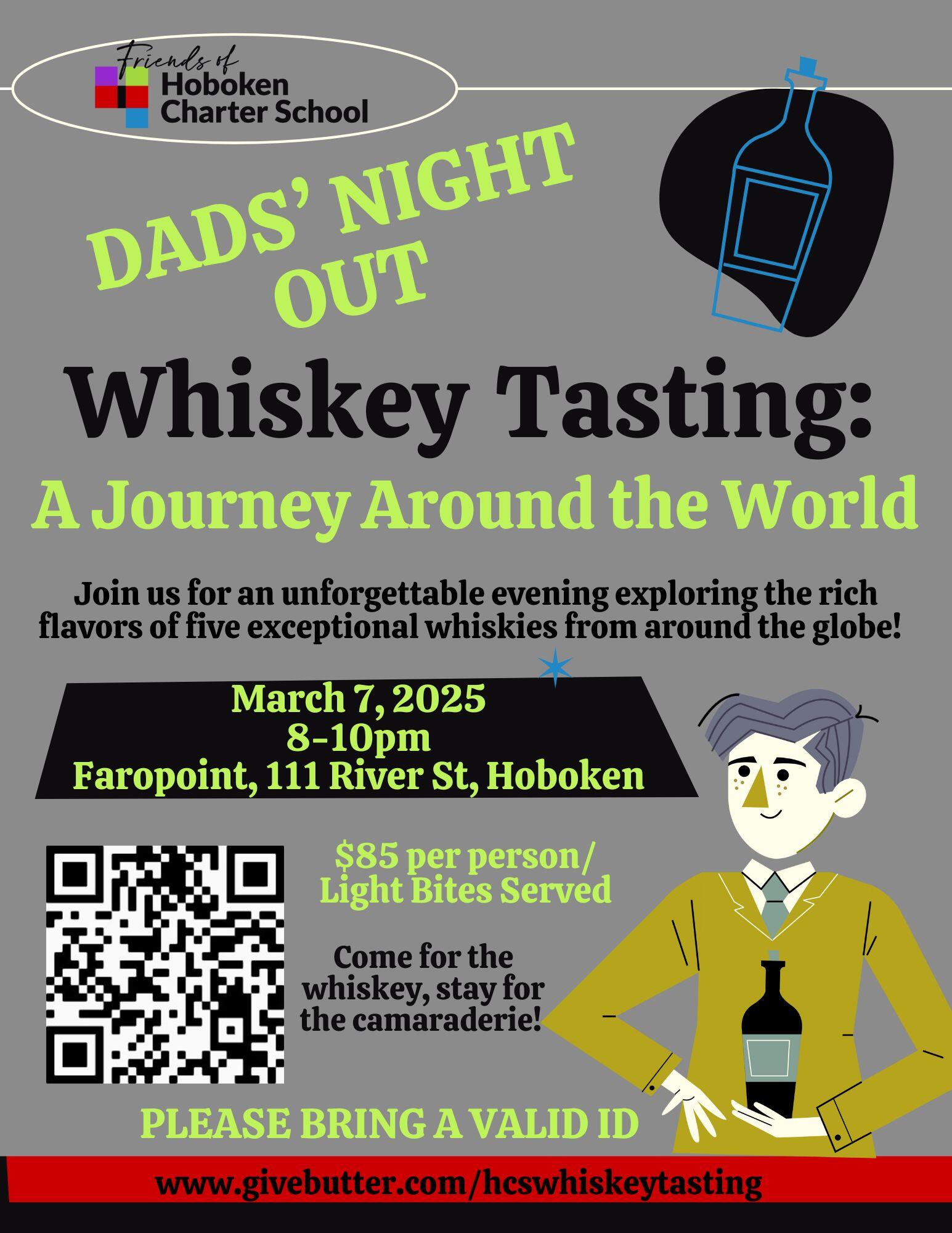 Campaign cover image for Dads' Night Out - Whiskey Tasting: A Journey Around the World!