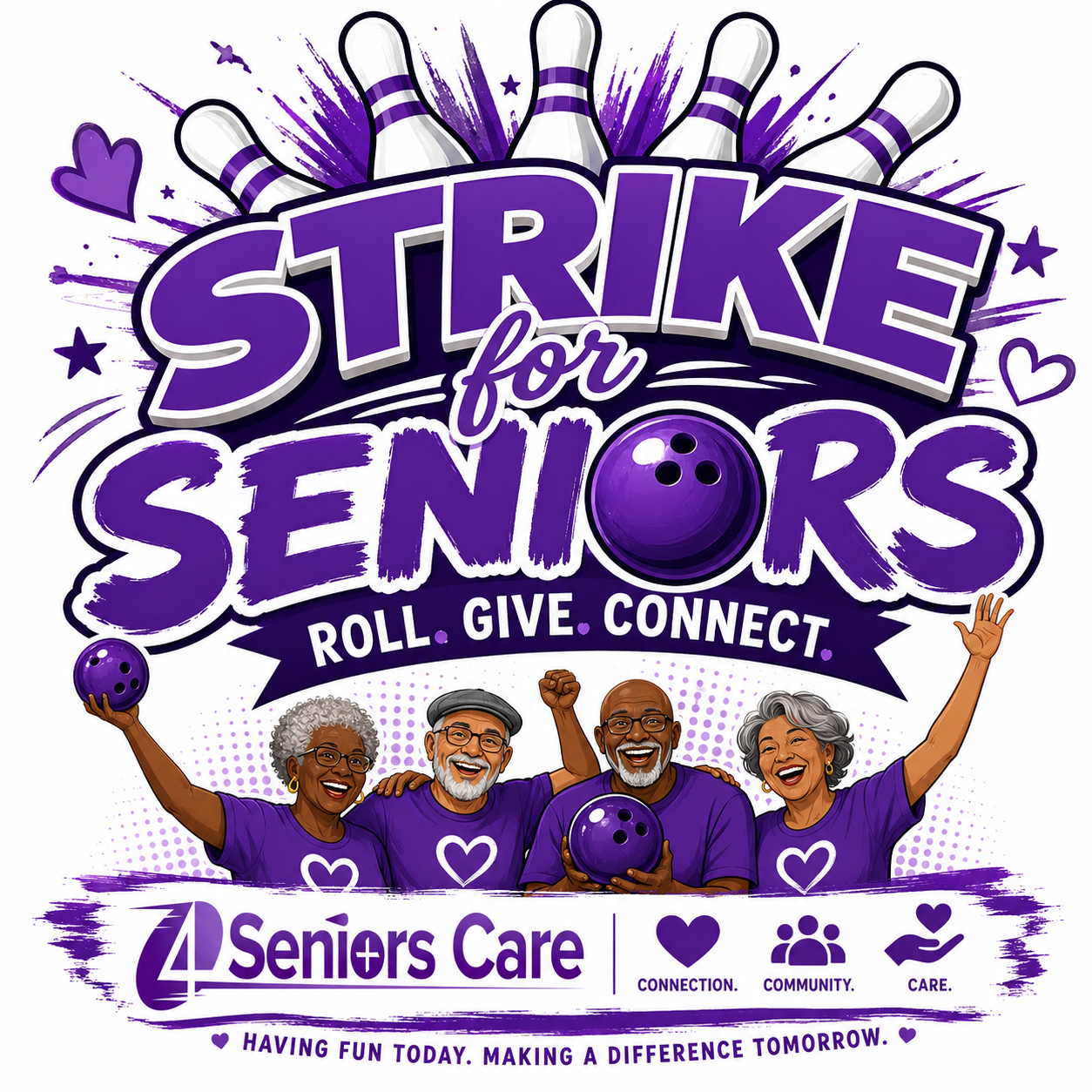 Campaign cover image for Strike for Seniors!