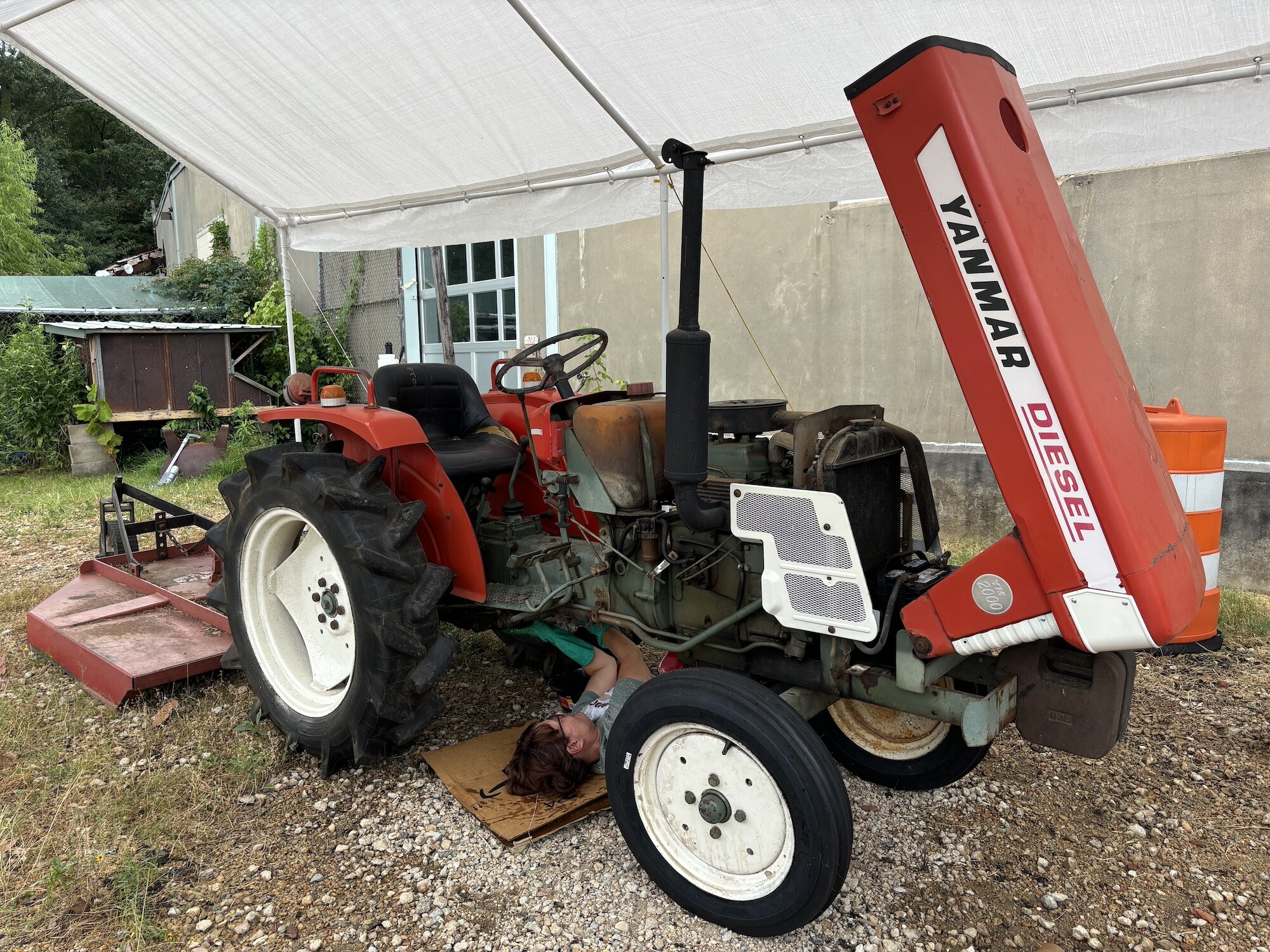 Campaign cover image for Off the Rails Art Line: Tractor Repair