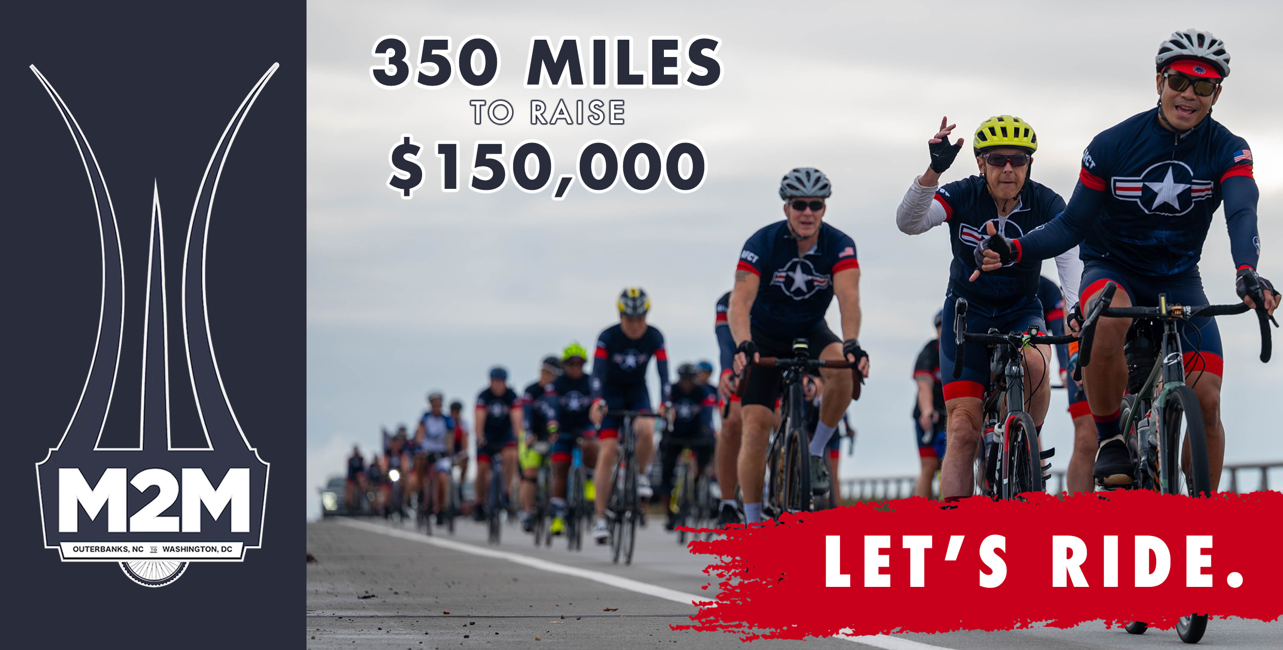 Campaign cover image for 2027 M2M Fundraising Drive for the Wounded Airmen and Guardians Program
