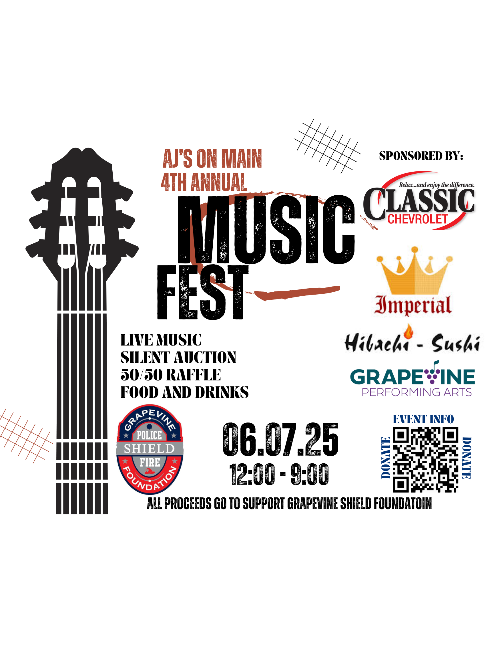 Campaign cover image for AJ's on Main 4th Annual Music Fest