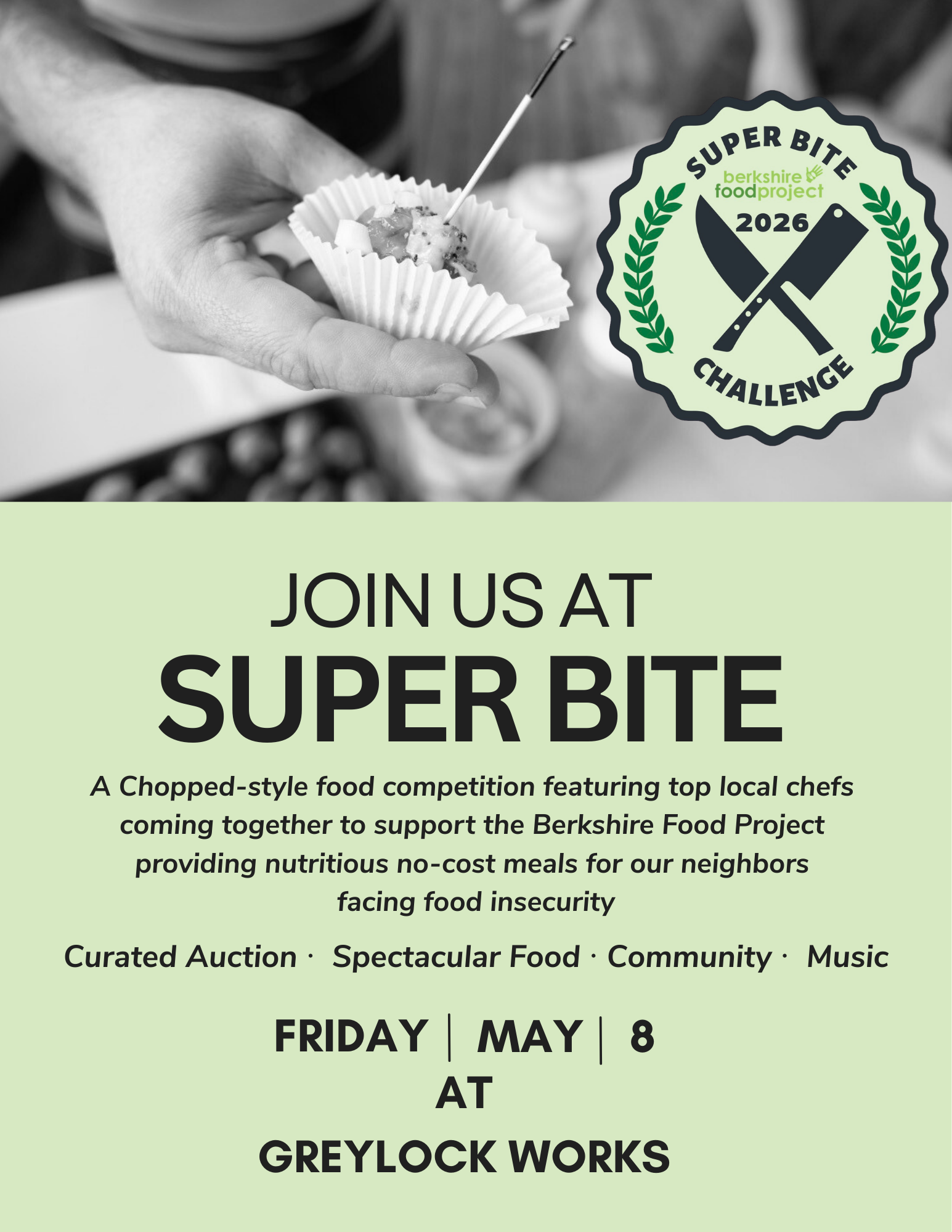 Campaign cover image for SuperBite Challenge - Benefiting Berkshire Food Project