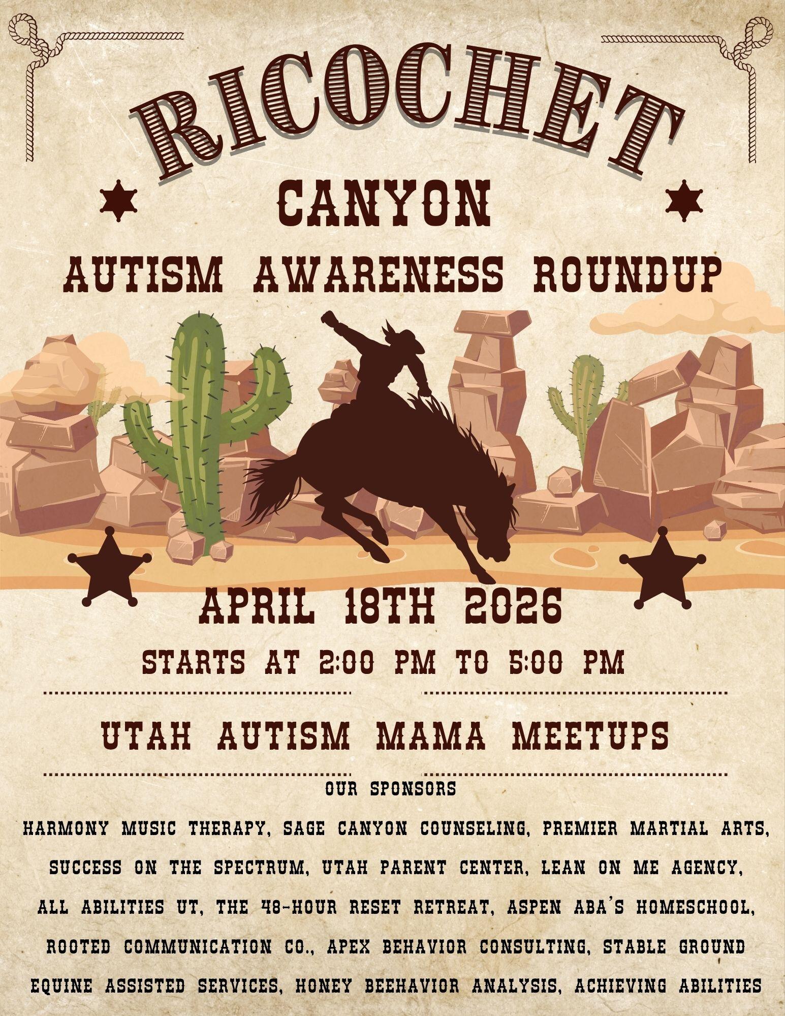 Campaign cover image for Autism Awareness Wild West Roundup