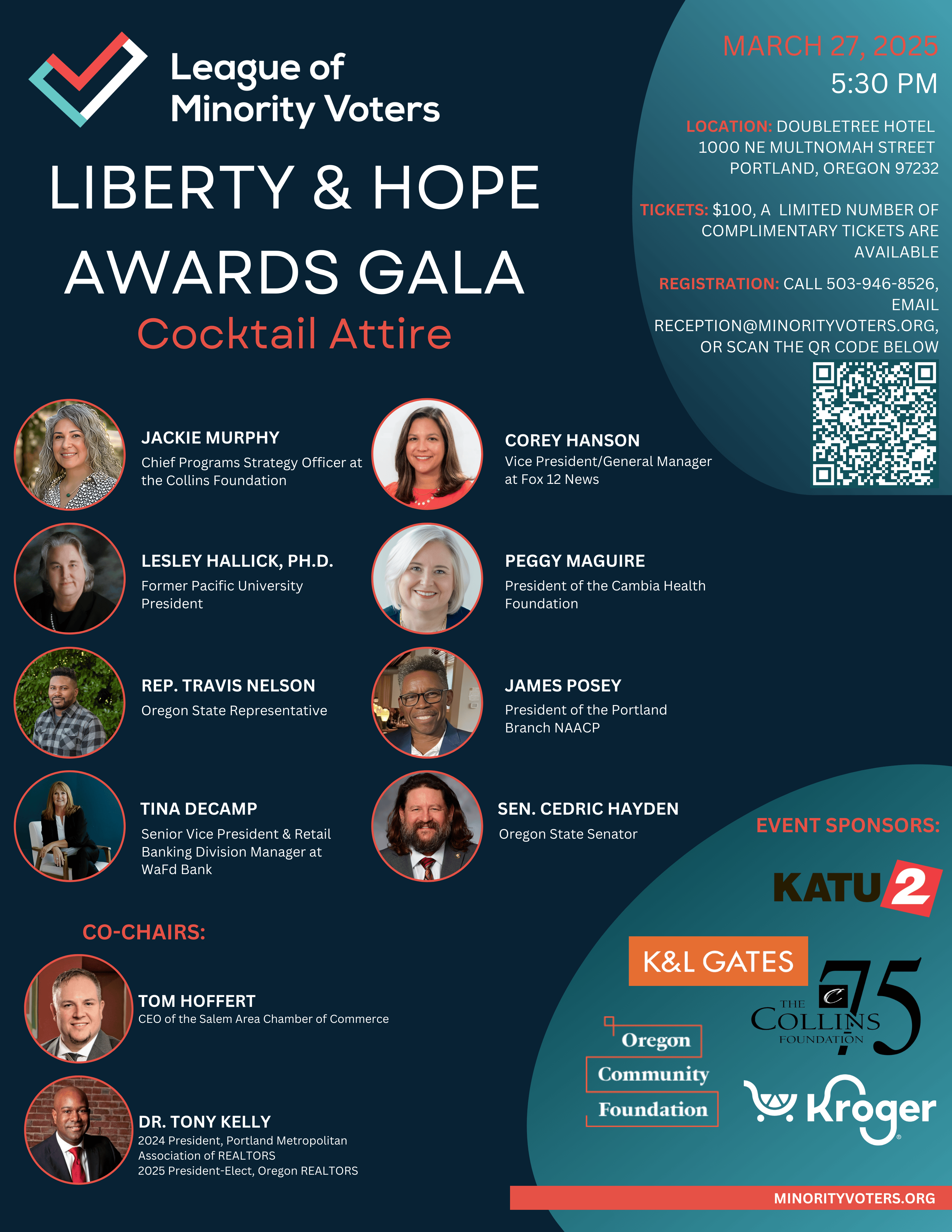 Campaign cover image for Liberty and Hope Awards Gala