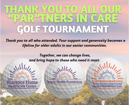 Campaign cover image for "Par"tners in Care Golf Tournament - Senior Health Foundation