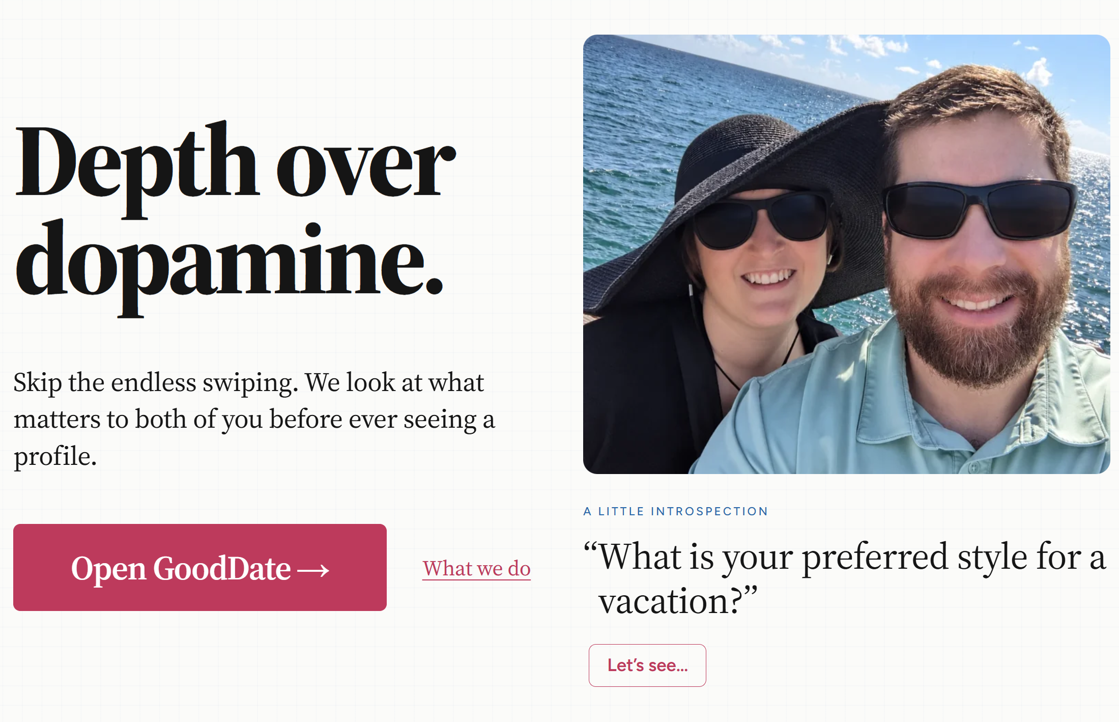 Campaign cover for Spreading Awareness of GoodDate
