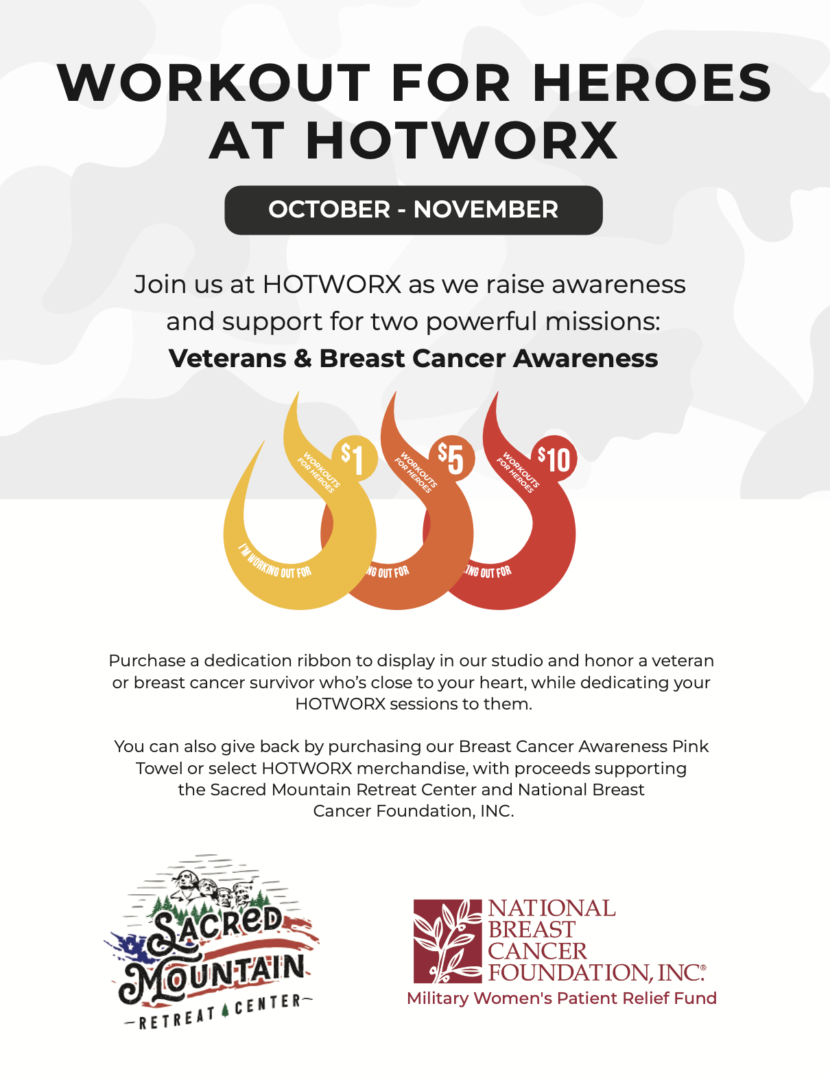 Campaign cover image for Workouts for Heroes 2025-2026