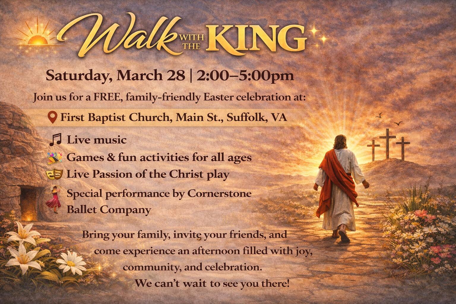 Campaign cover for Walk with the King