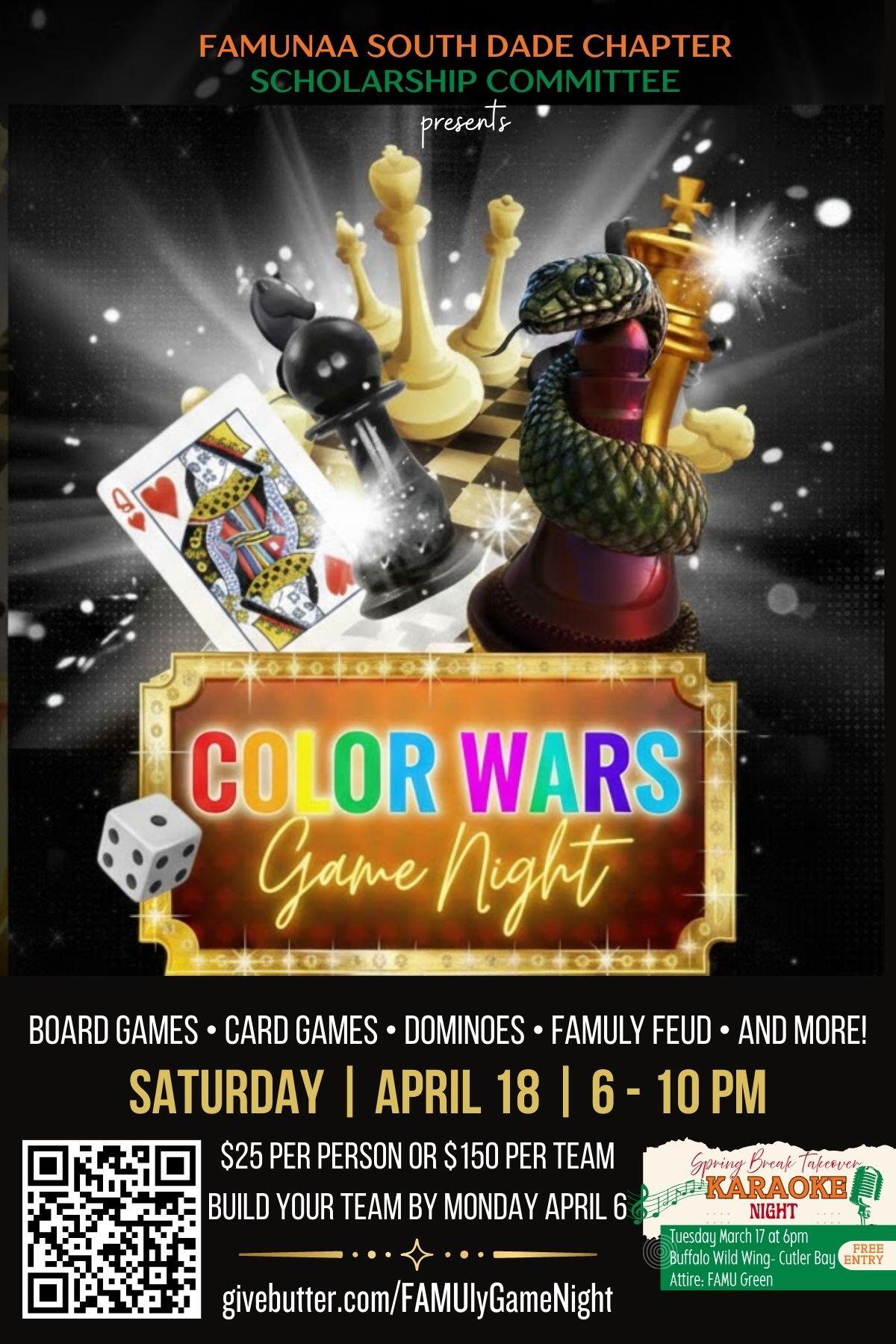 Campaign cover image for FAMUly Game Night