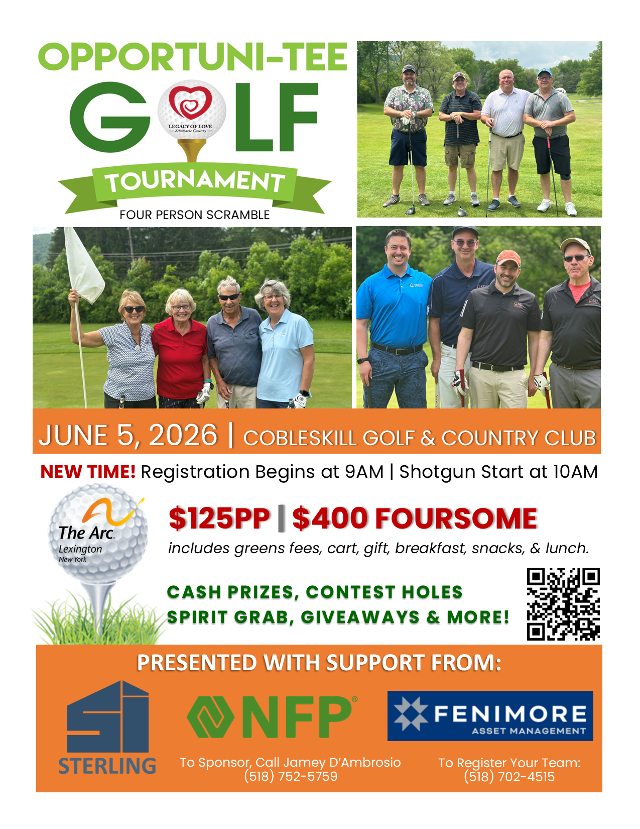 Campaign cover image for Opportuni-Tee Golf Tournament