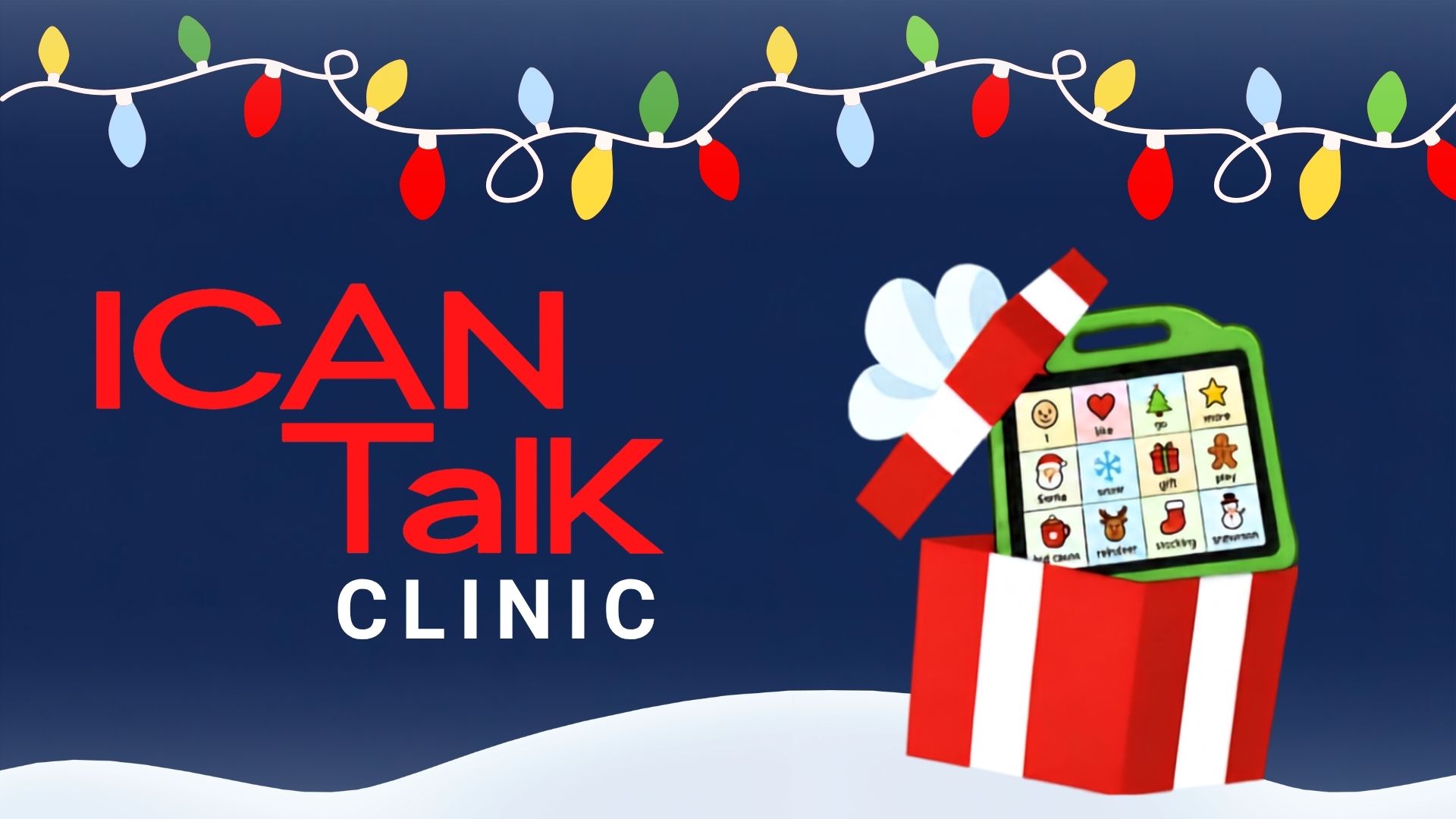 Campaign cover image for ICAN Talk Annual Holiday Fundraiser