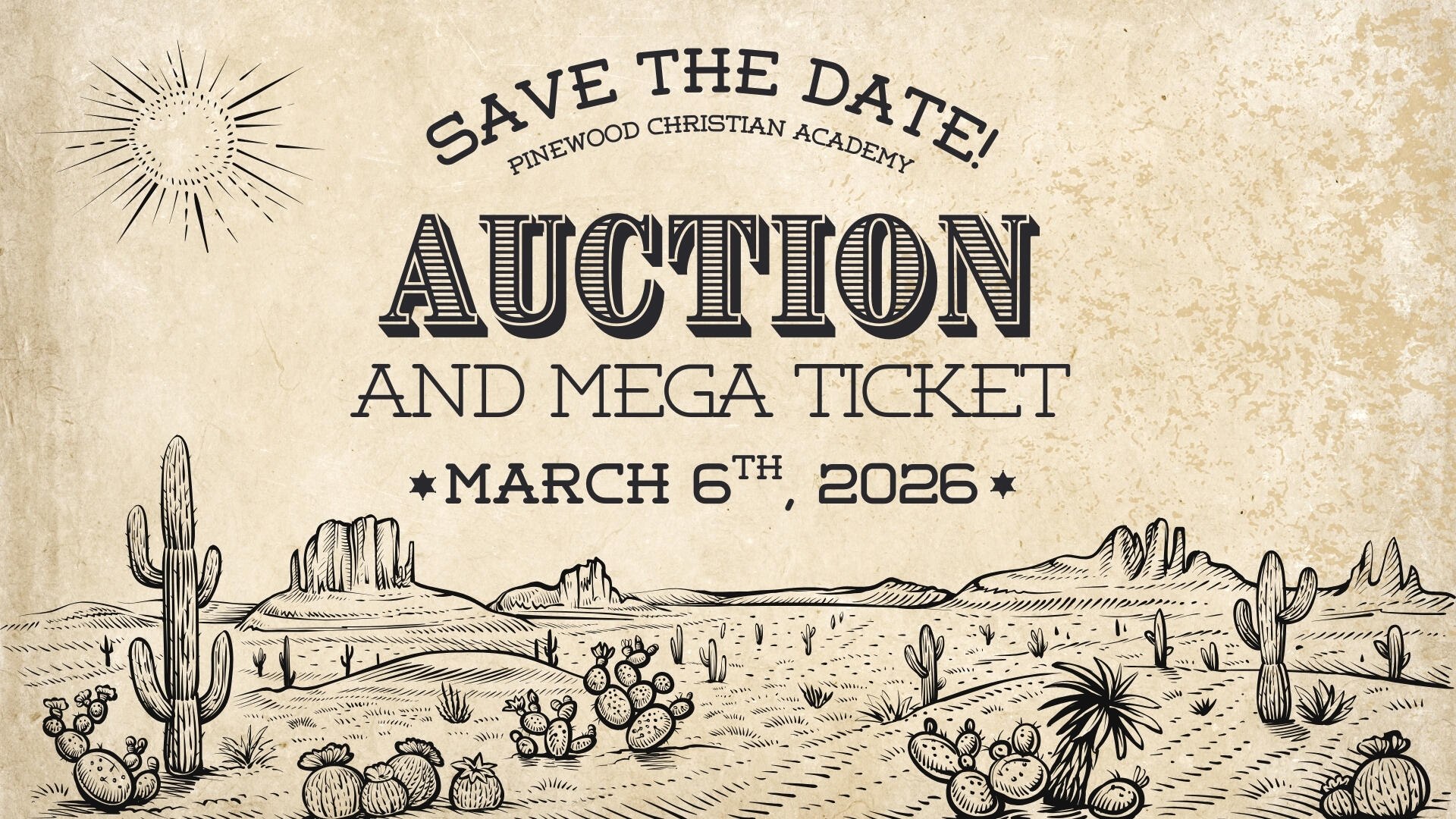 Campaign cover image for Pinewood Christian Academy Auction 2026