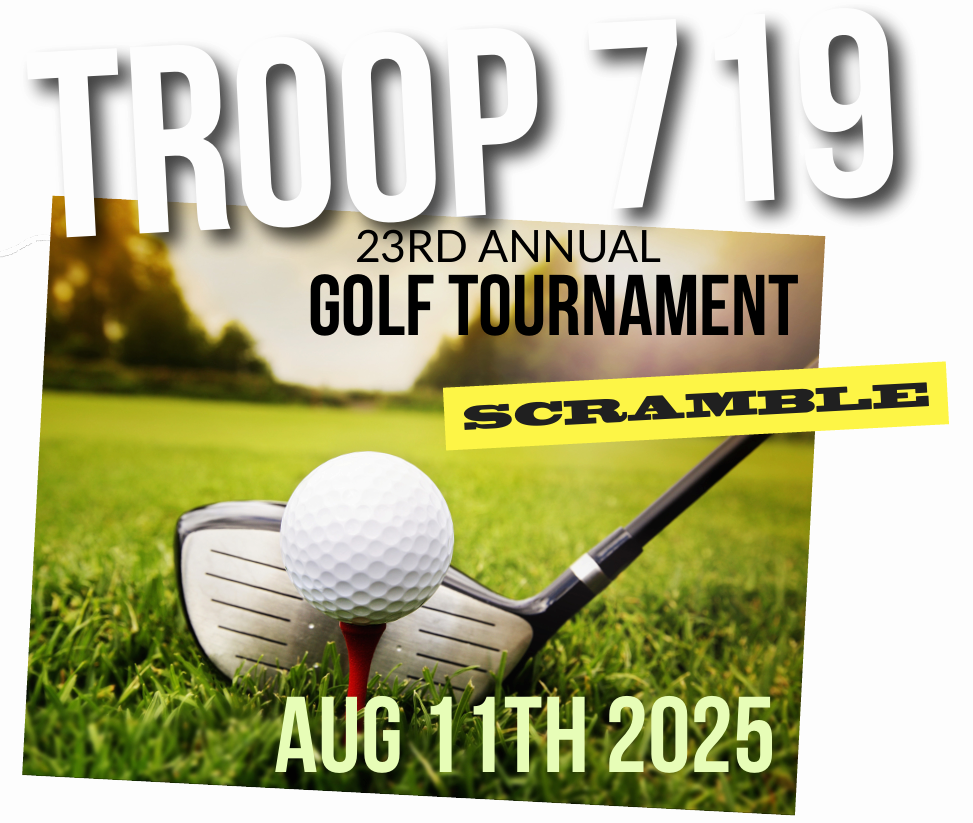 Campaign cover image for 2025 Troop 719 23rd Annual Golf Tournament