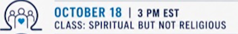 Campaign cover image for Class: Spiritual but not Religious