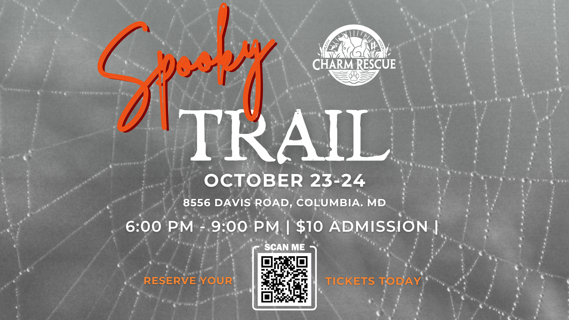 Campaign cover image for 🎃 CHARM's Spooky Trail 👻