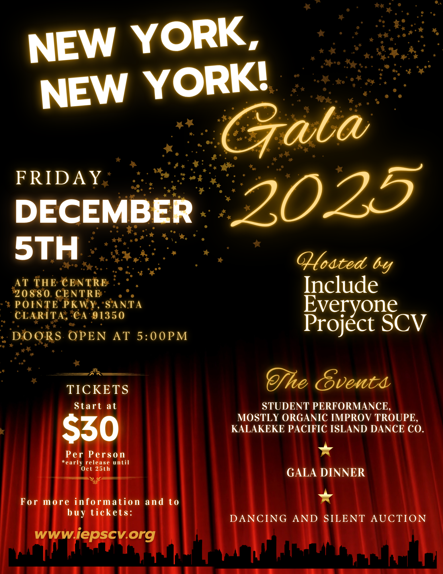 Campaign cover image for New York, New York Gala 2025