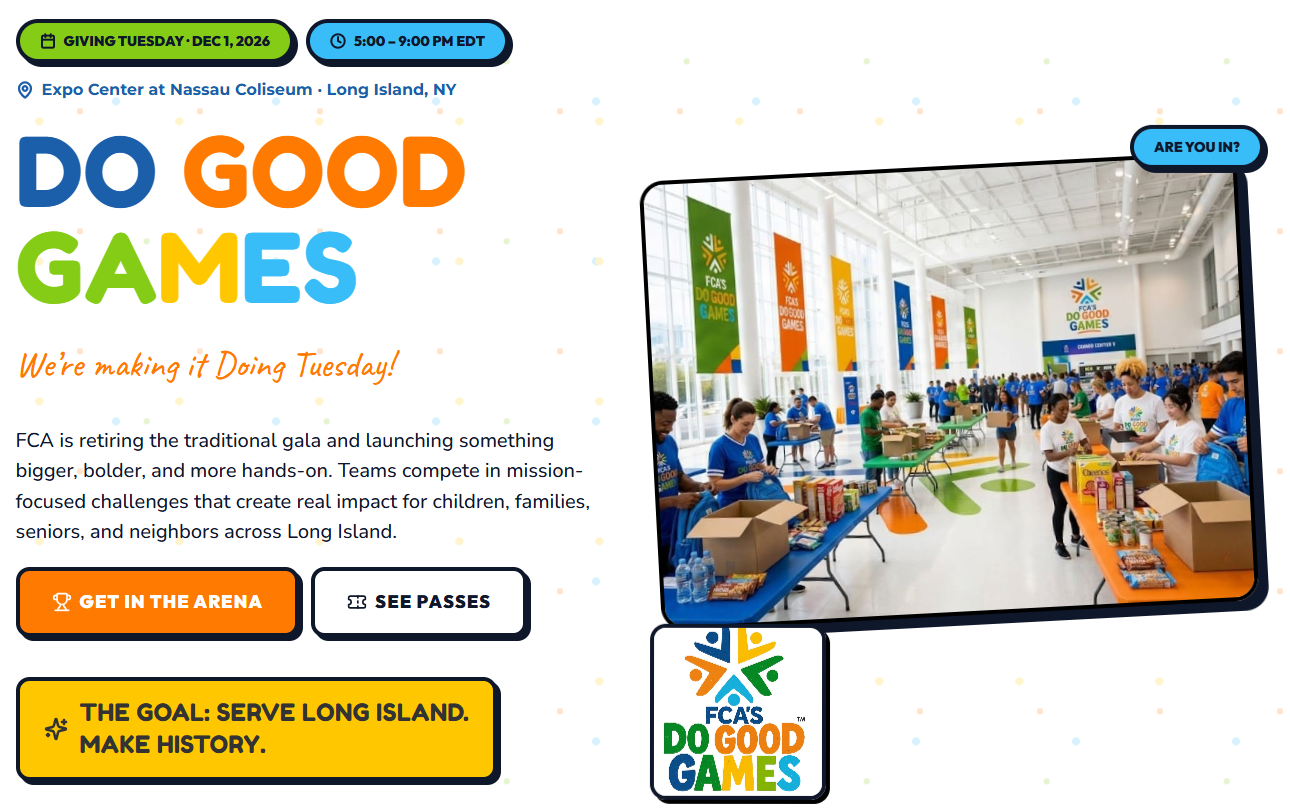 Campaign cover image for FCA's Do Good Games