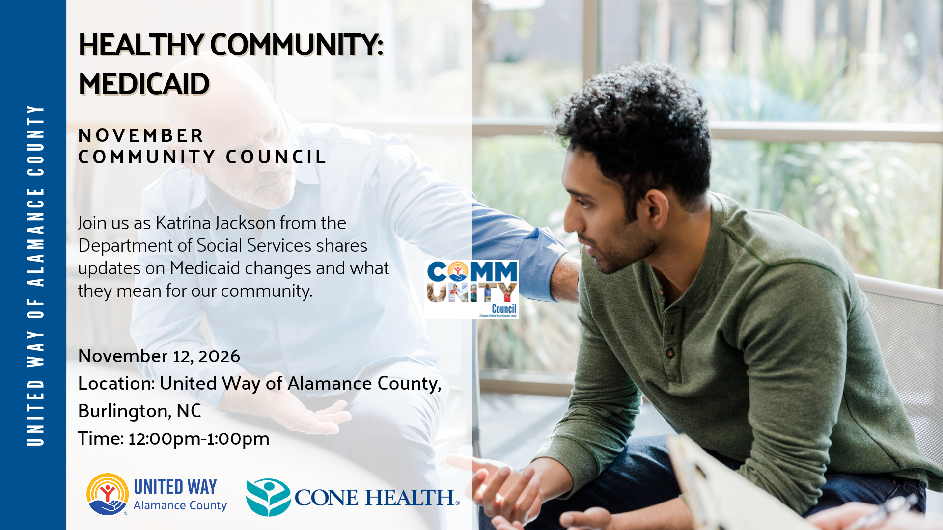 Campaign cover image for November Community Council