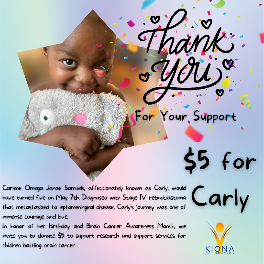 Campaign cover image for 💜 $5 for Carly – A Birthday Tribute