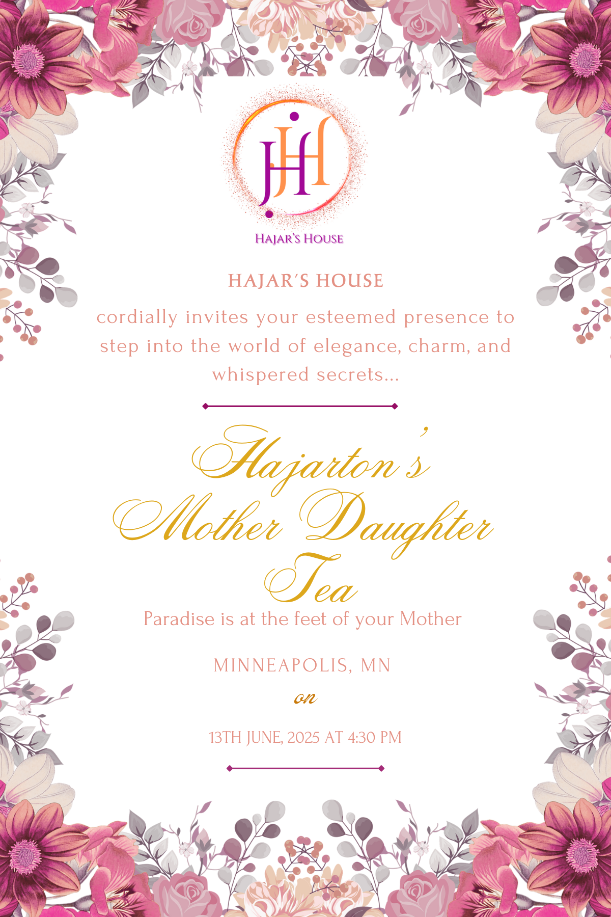 Campaign cover image for Hajarton High Tea