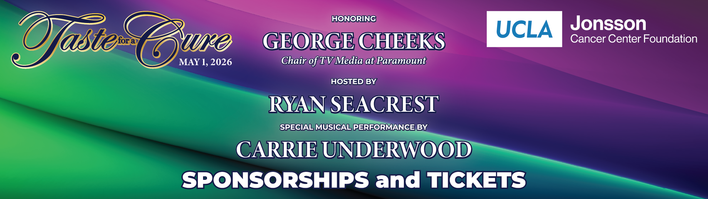 Campaign cover image for Taste for a Cure 2026 - Sponsorship and Tickets