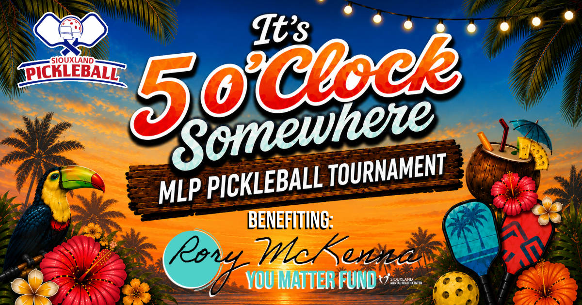 Campaign cover image for It's 5 O'clock Somewhere MLP Pickleball Tournament