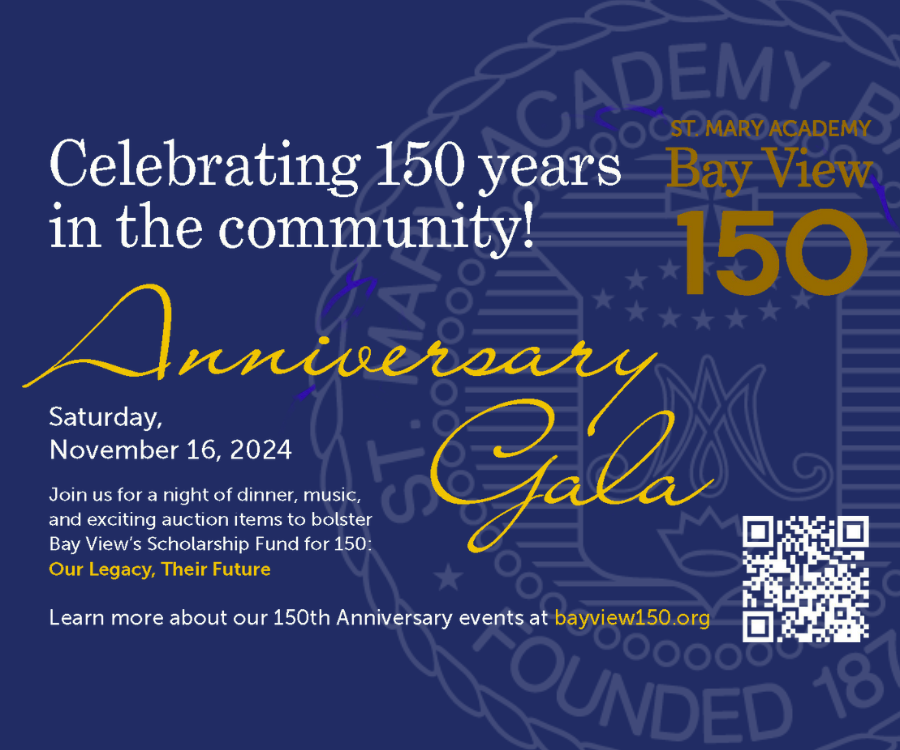 Campaign cover image for St. Mary Academy - Bay View 150th Anniversary Gala
