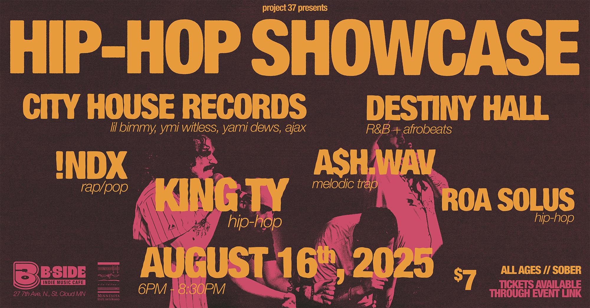 Campaign cover image for Hip Hop Showcase V