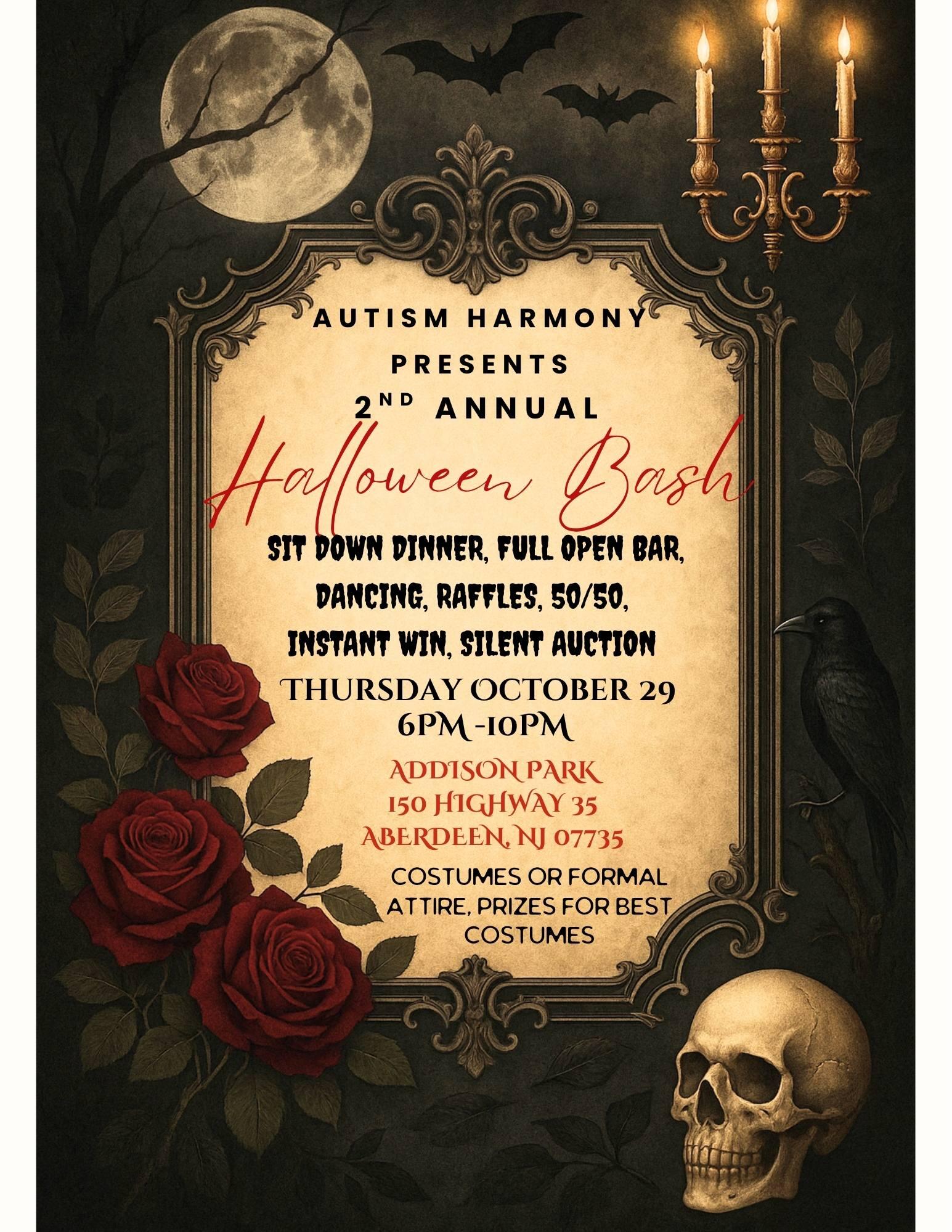 Campaign cover image for Autism Harmony 2nd Annual Halloween Bash