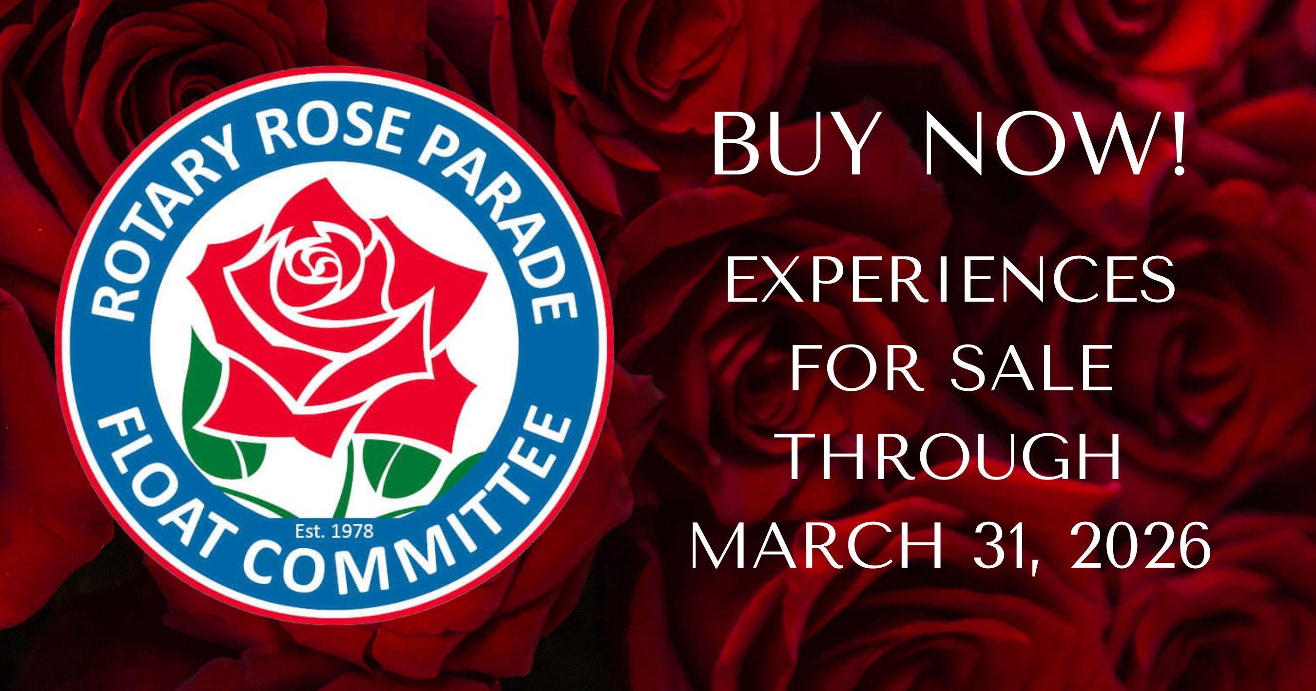 Campaign cover image for Rotary Rose Float Committee 2026 BUY NOW!