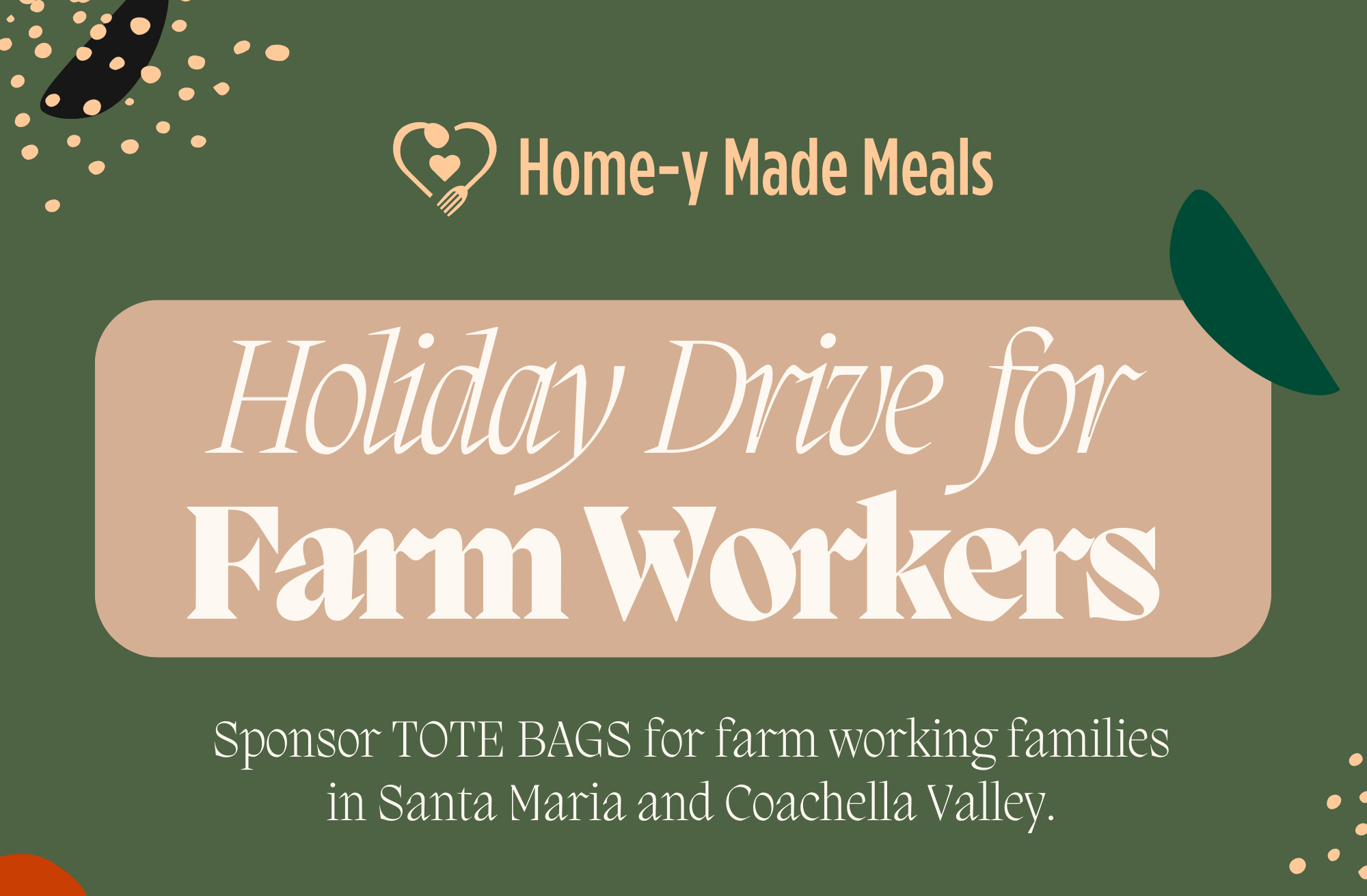 Campaign cover image for Holiday Farmworkers Drive Fundraiser