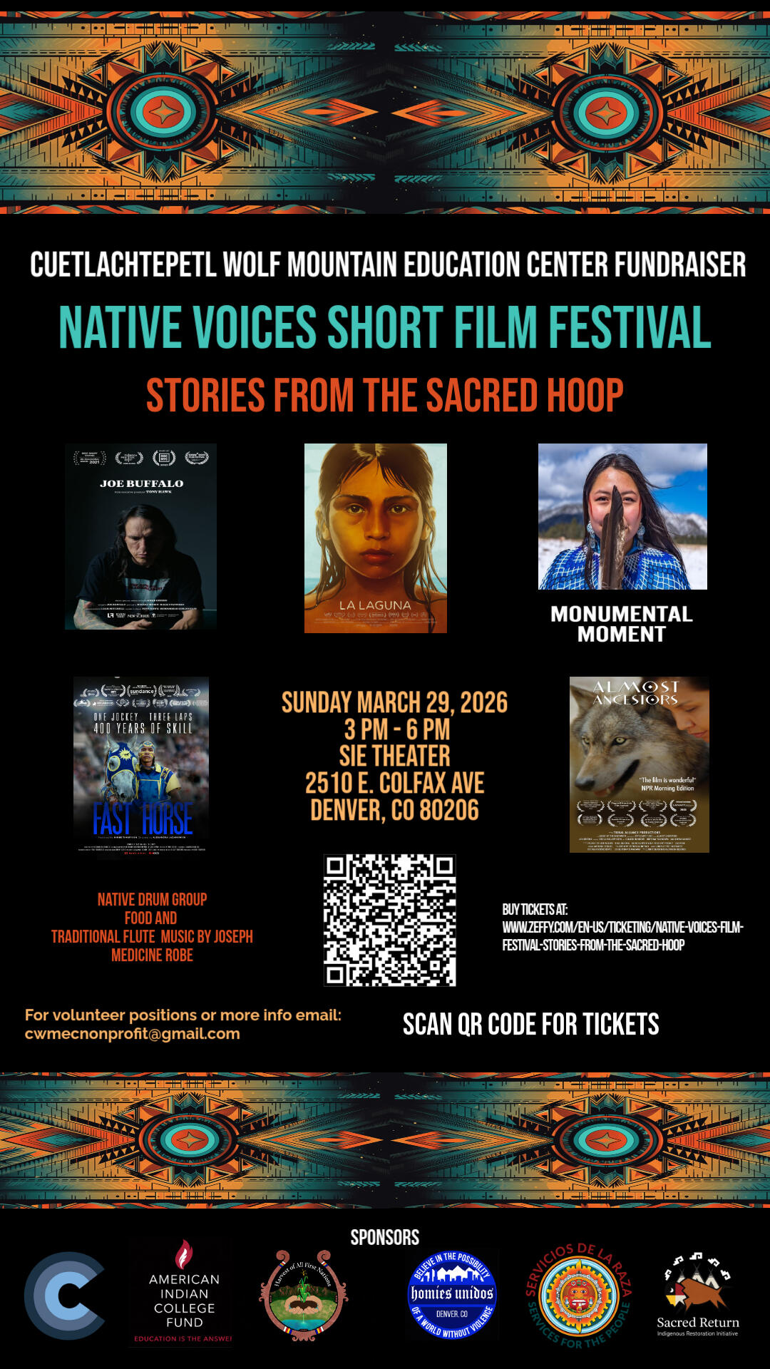 Campaign cover image for Native Voices Film Festival Fundraiser