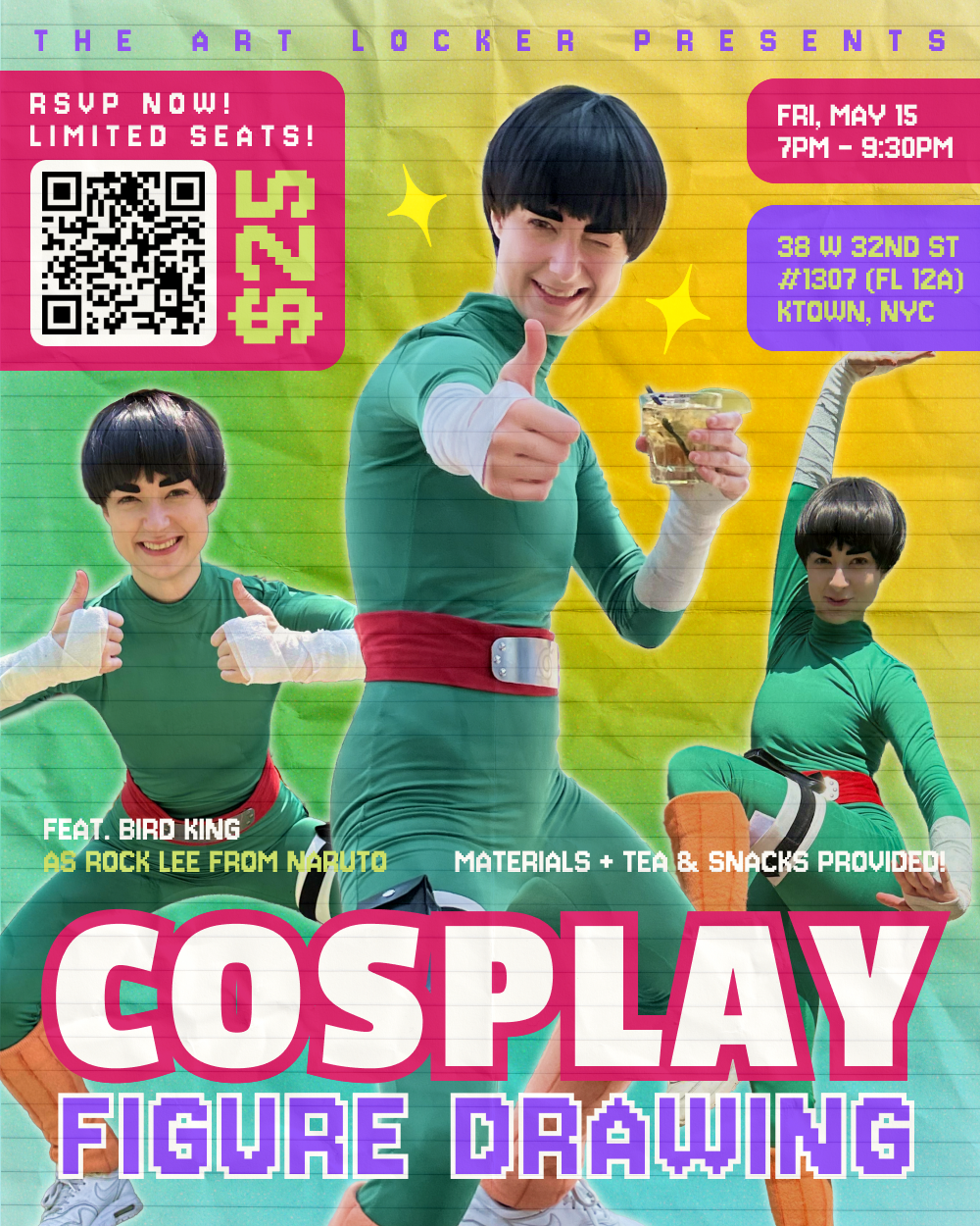 Campaign cover image for Cosplay Figure Drawing 5/15