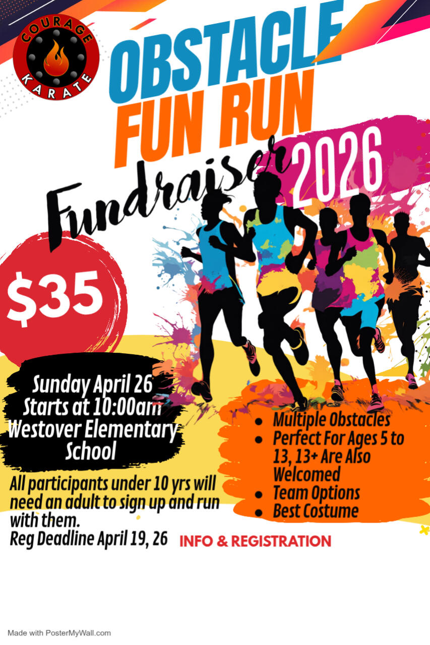 Campaign cover image for Courage Karate Obstacle Fun Run
