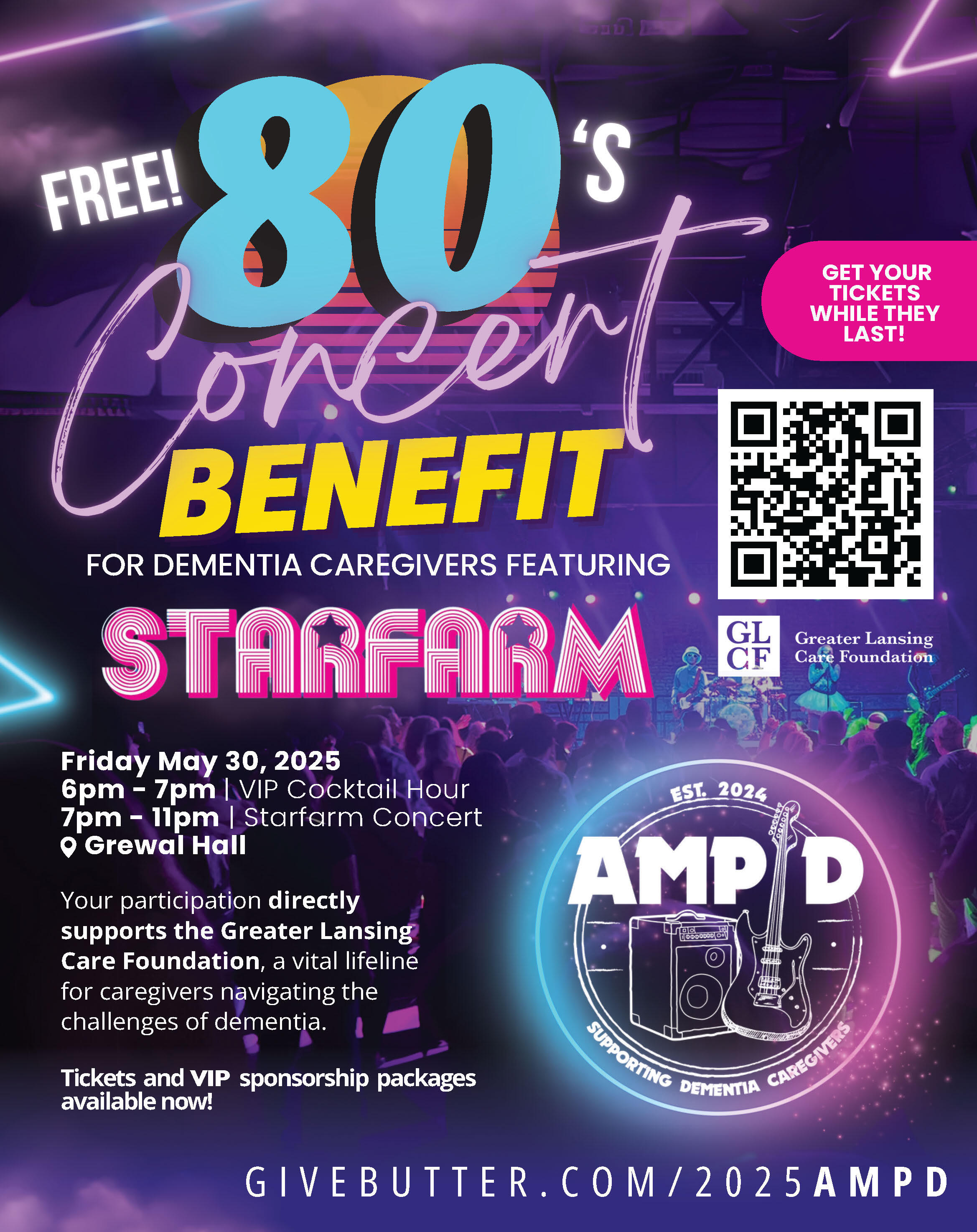 Campaign cover image for 2025 AMP'D (A FREE)  Concert!